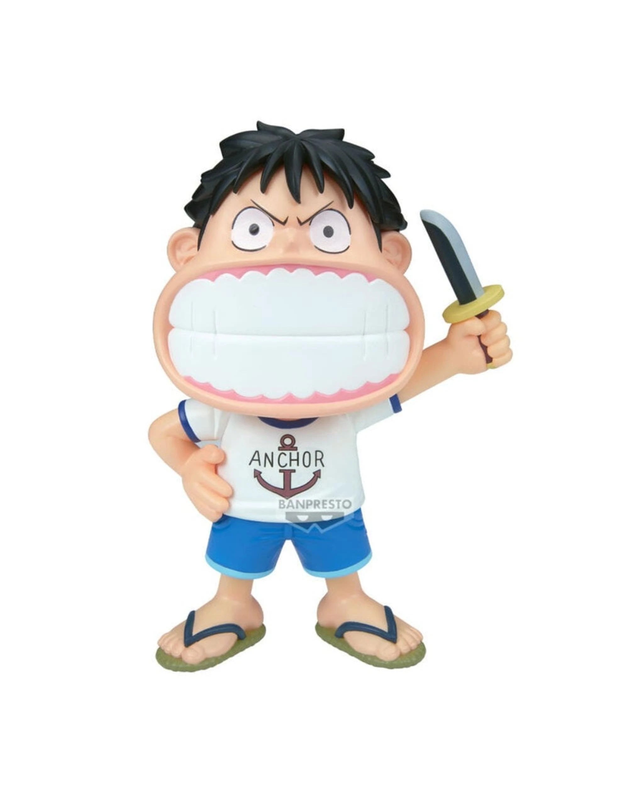 1 Banpresto One Piece Big Sofvimates Monkey D Luffy Figure, 1 of 5
