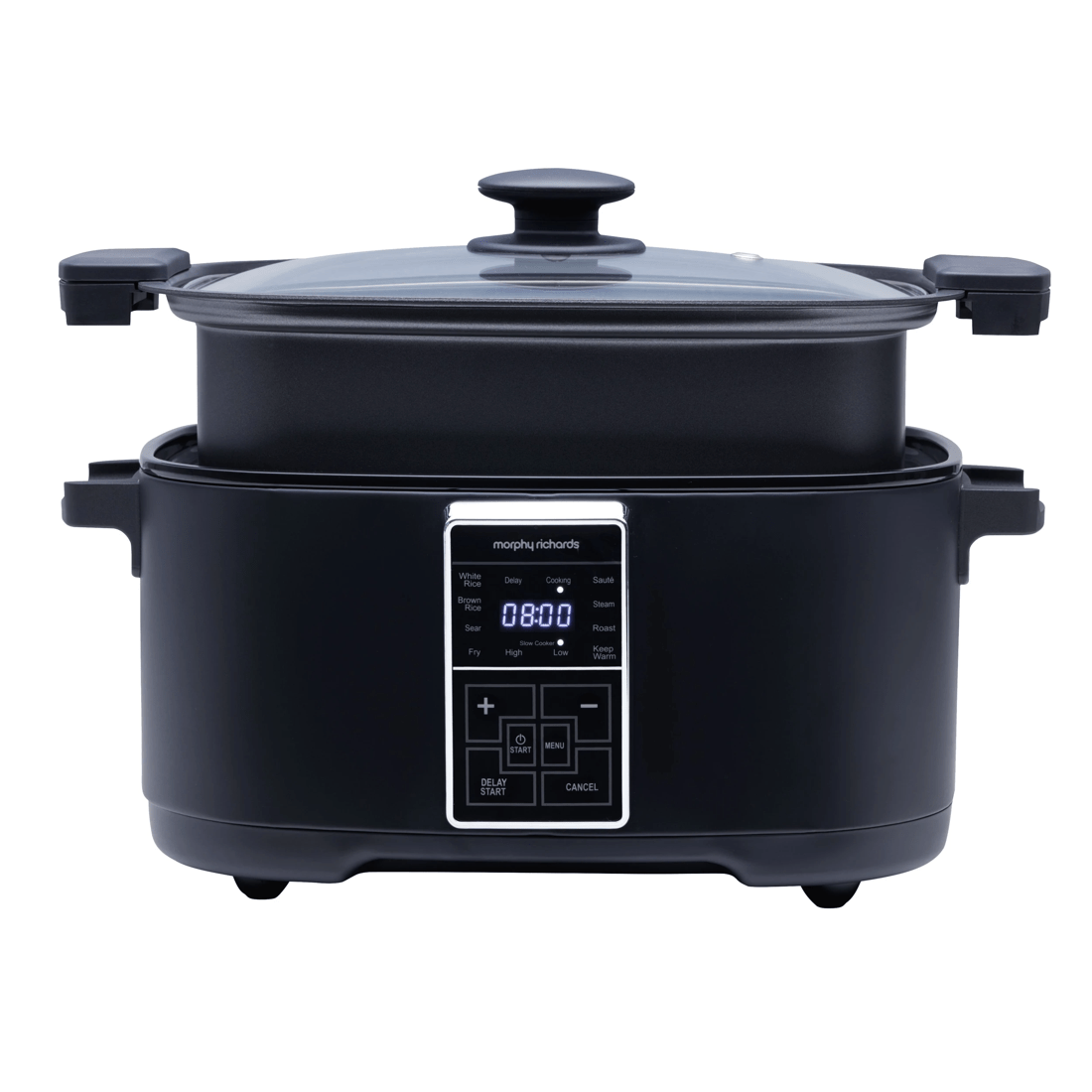 3 Morphy Richards 6.5L Digital Slow Cooker Matte Black, 3 of 5