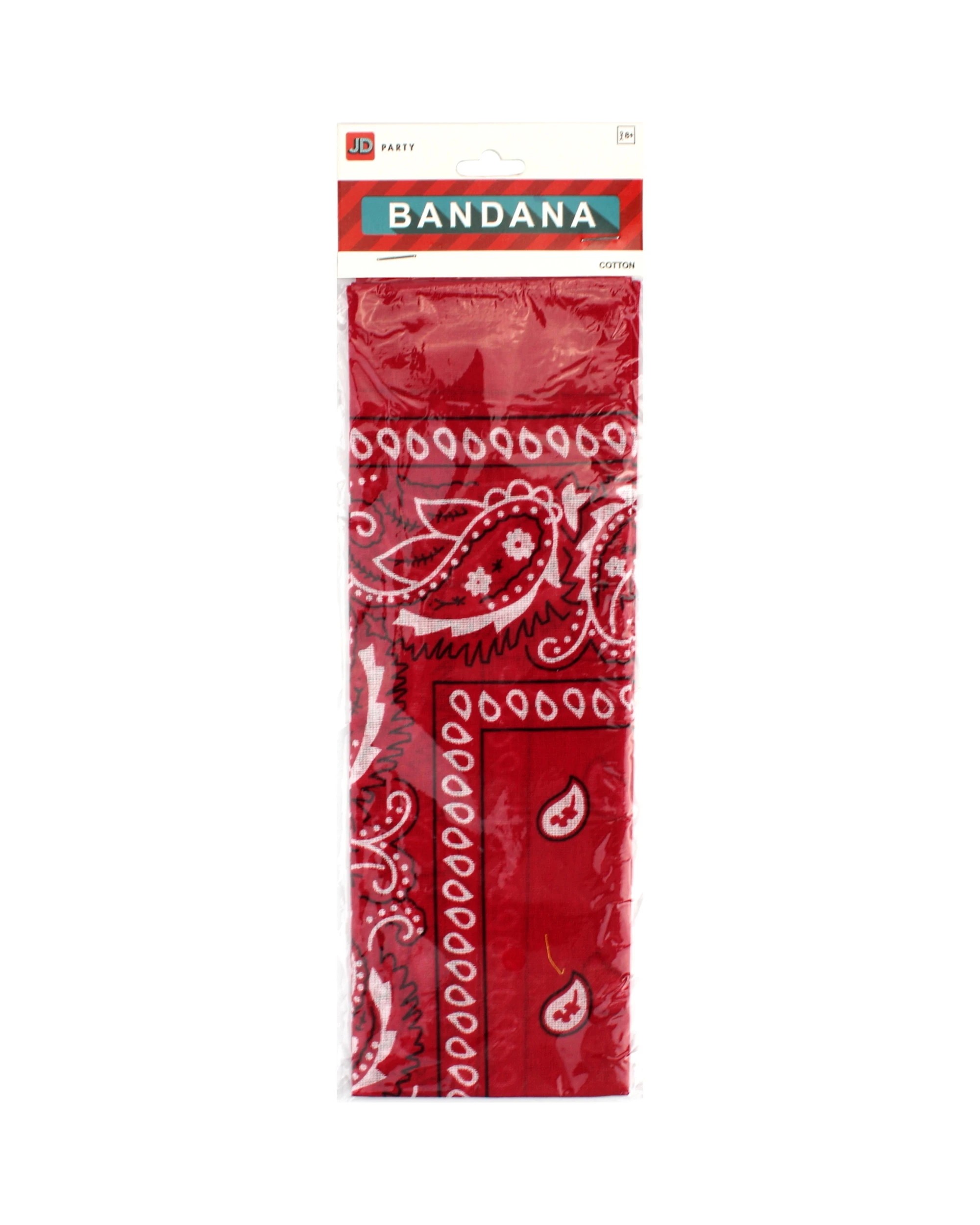2 Partyrama Red Paisley Bandana, 2 of 2