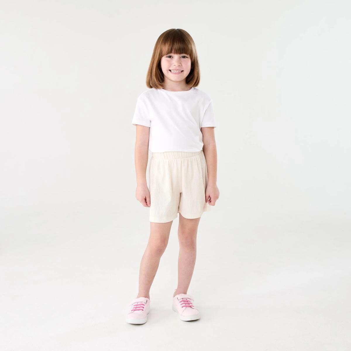 4 Textured Shorts CHALK, 4 of 5