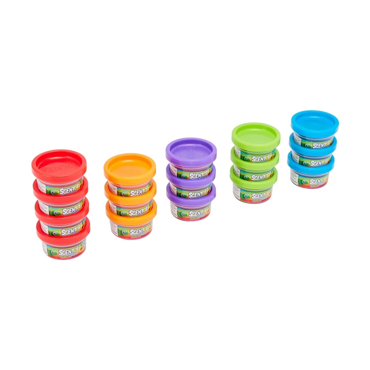 2 16 Pack Scentos Scented Dough Tubs, 2 of 6