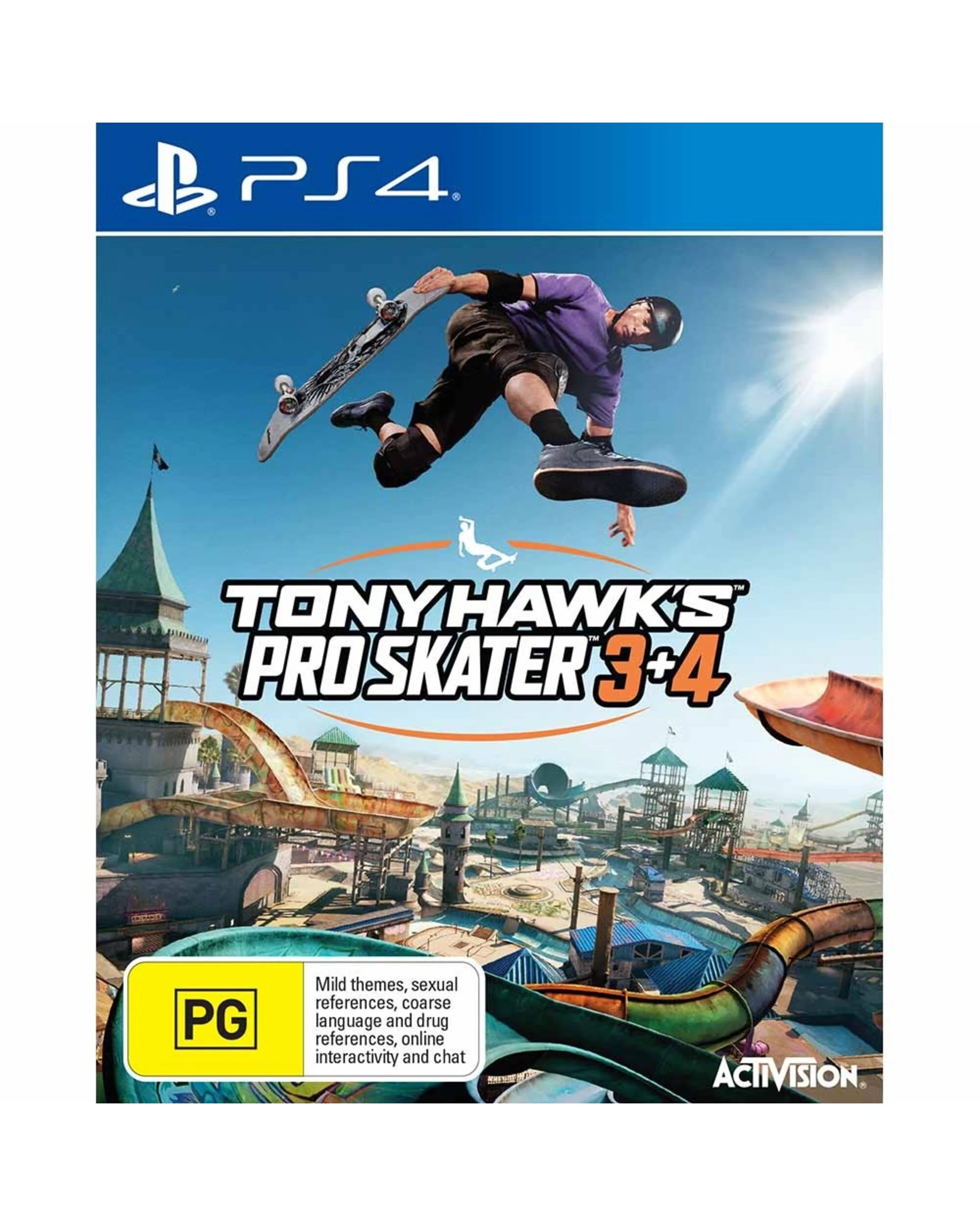 1 Tony Hawk Pro Skater 3+4 (ps4), 1 of 2
