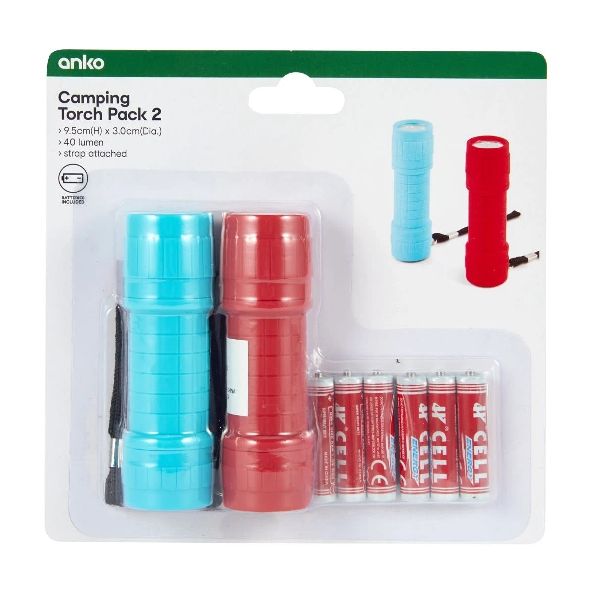 9 2 Pack Camping Torch, 9 of 10