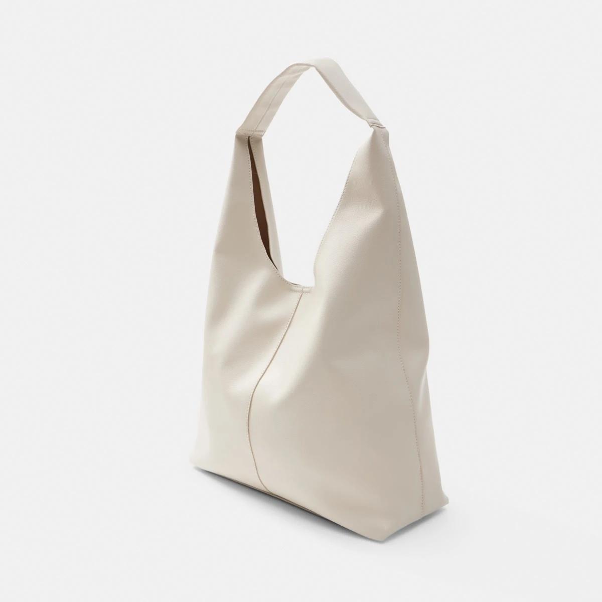 2 Slouchy Shoulder Bag SMOKEY TAUPE, 2 of 5