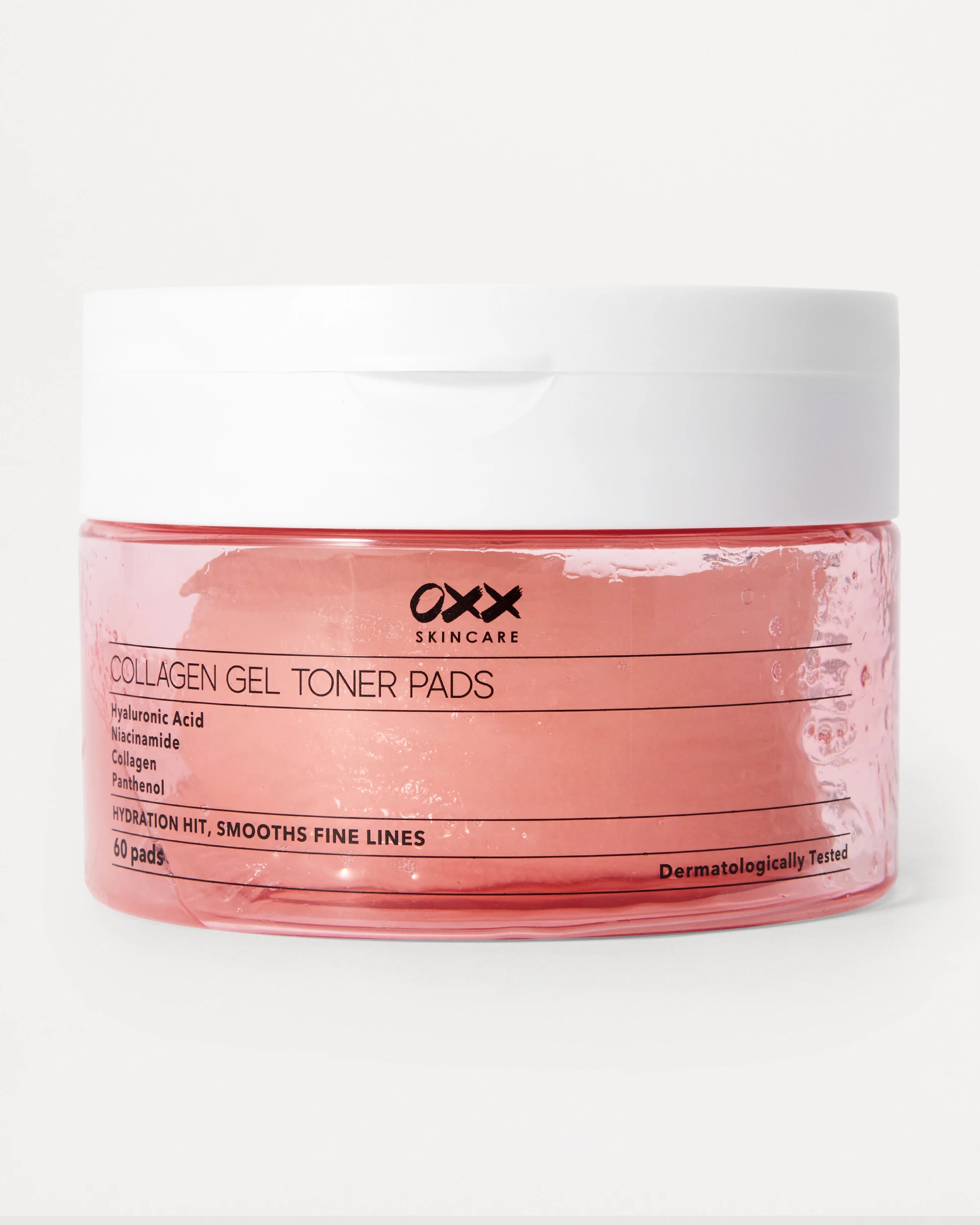 1 OXX Skincare 60 Pack Collagen Gel Toner Pads - Hyaluronic Acid, Niacinamide, Collagen and Panthenol, 1 of 6