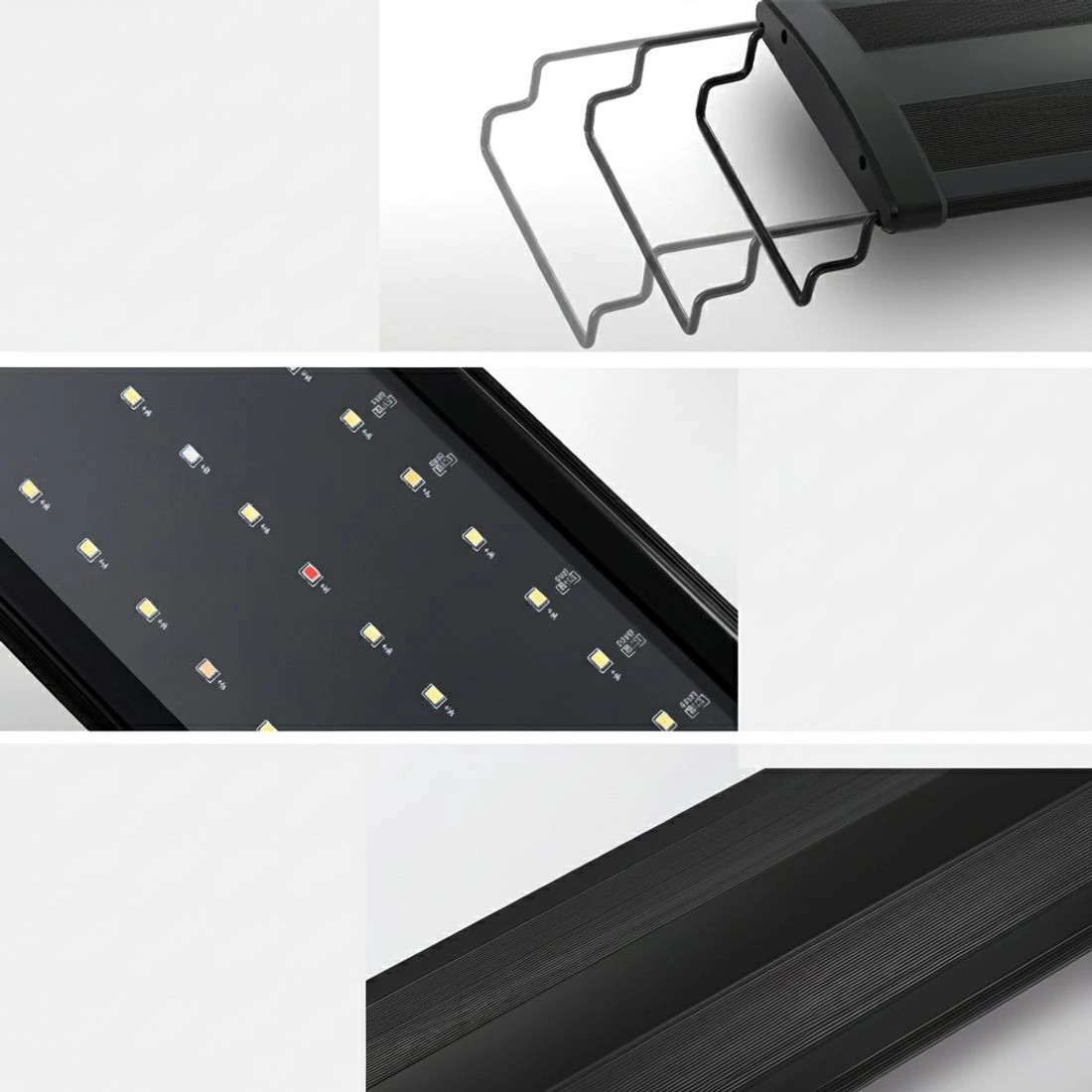 4 i.Pet Aquarium Light Full Spectrum 120CM Aqua Plant Fish Tank Lamp - Black, 4 of 4