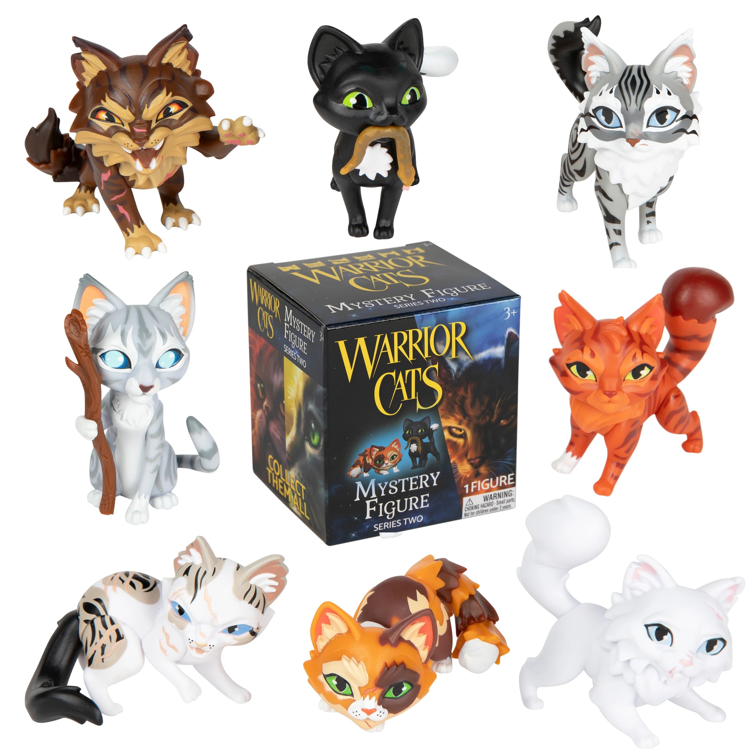 8 Warrior Cats 2.5 Inch Mystery Figures Series 1 - Assorted - Multi, 8 of 10