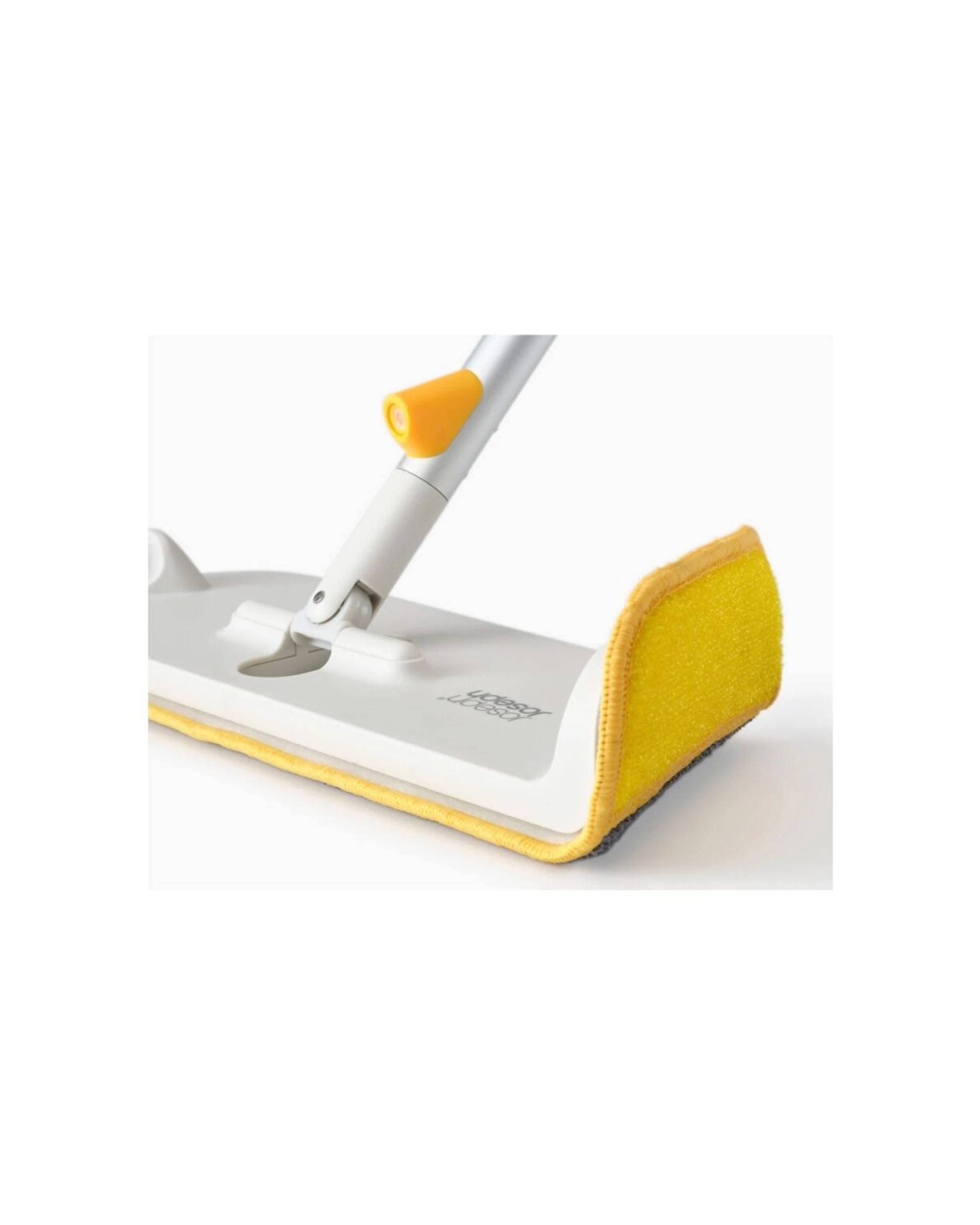 6 Joseph Joseph CleanTech Spray Spot Mop With Scrubbing Pad Microfibre Wall - Beige, 6 of 7