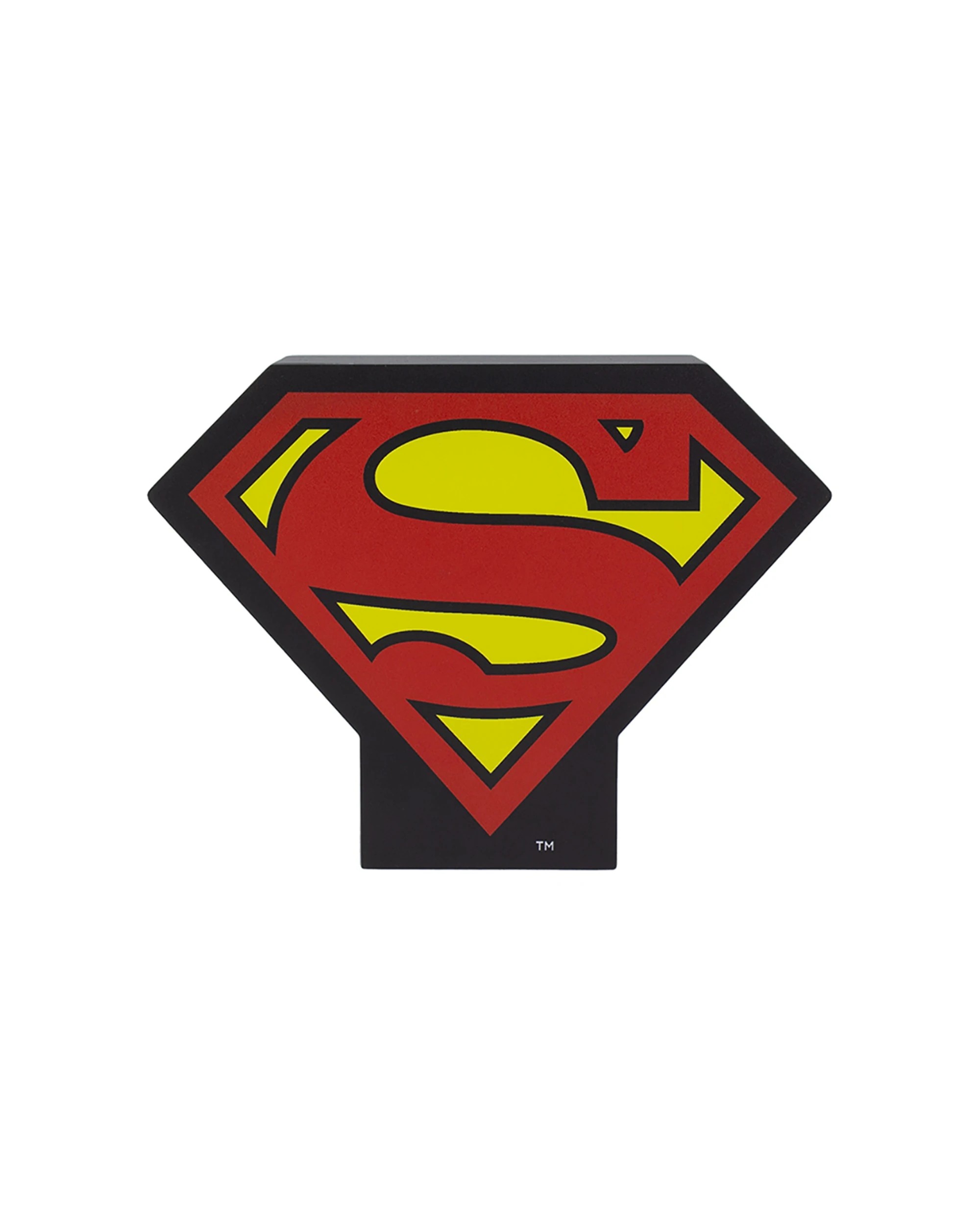3 Paladone 17cm Superman Themed Box Light Kids Children Bedroom Decor Desk Lamp - Multi, 3 of 4