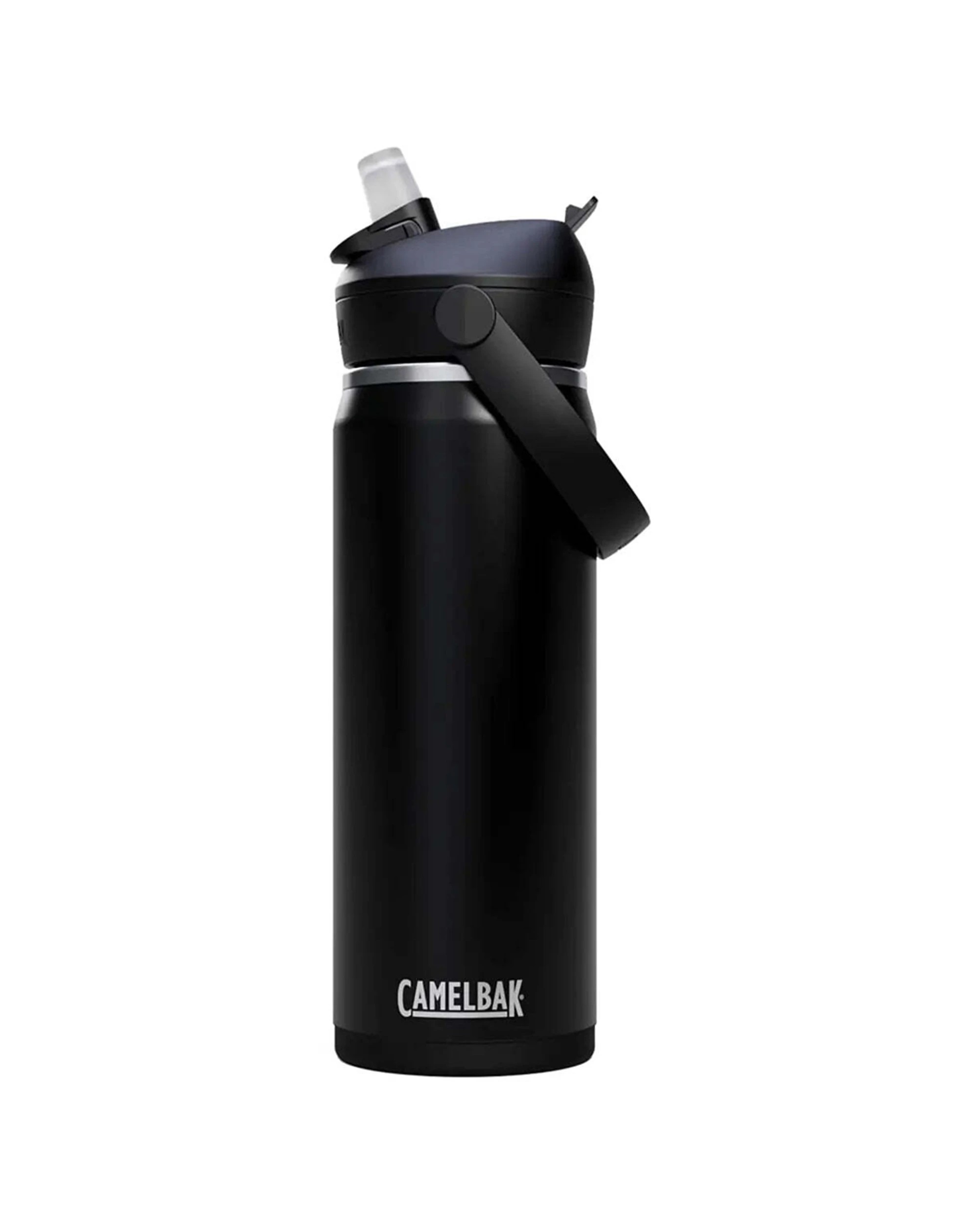 1 CamelBak Thrive Flip Straw 600ml Vacuum Insulated Leakproof Stainless Steel Bottle - Black, 1 of 4