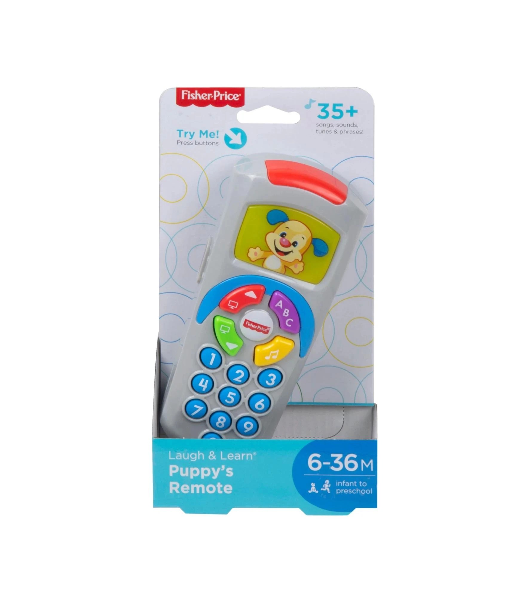 1 Fisher-Price Laugh & Learn Puppy’s Remote - Blue, 1 of 5