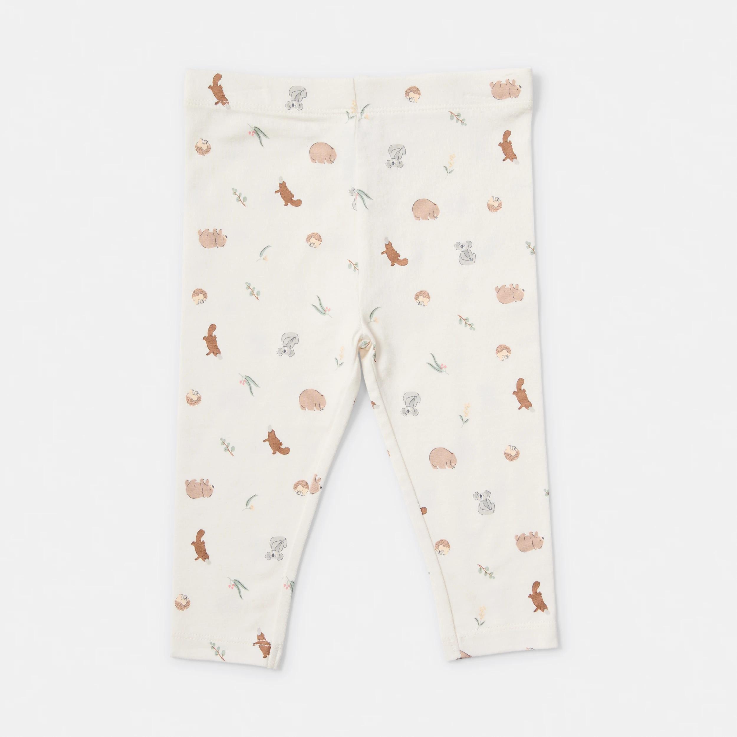 3 3 Pack Print Leggings NATIVE ANIMALS, 3 of 8