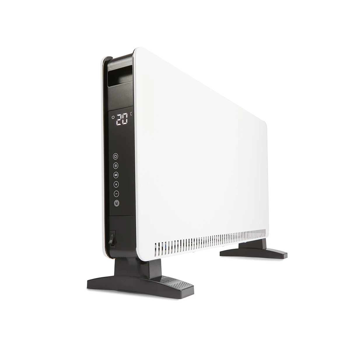 7 Convection Heater with Timer - White and Black, 7 of 9