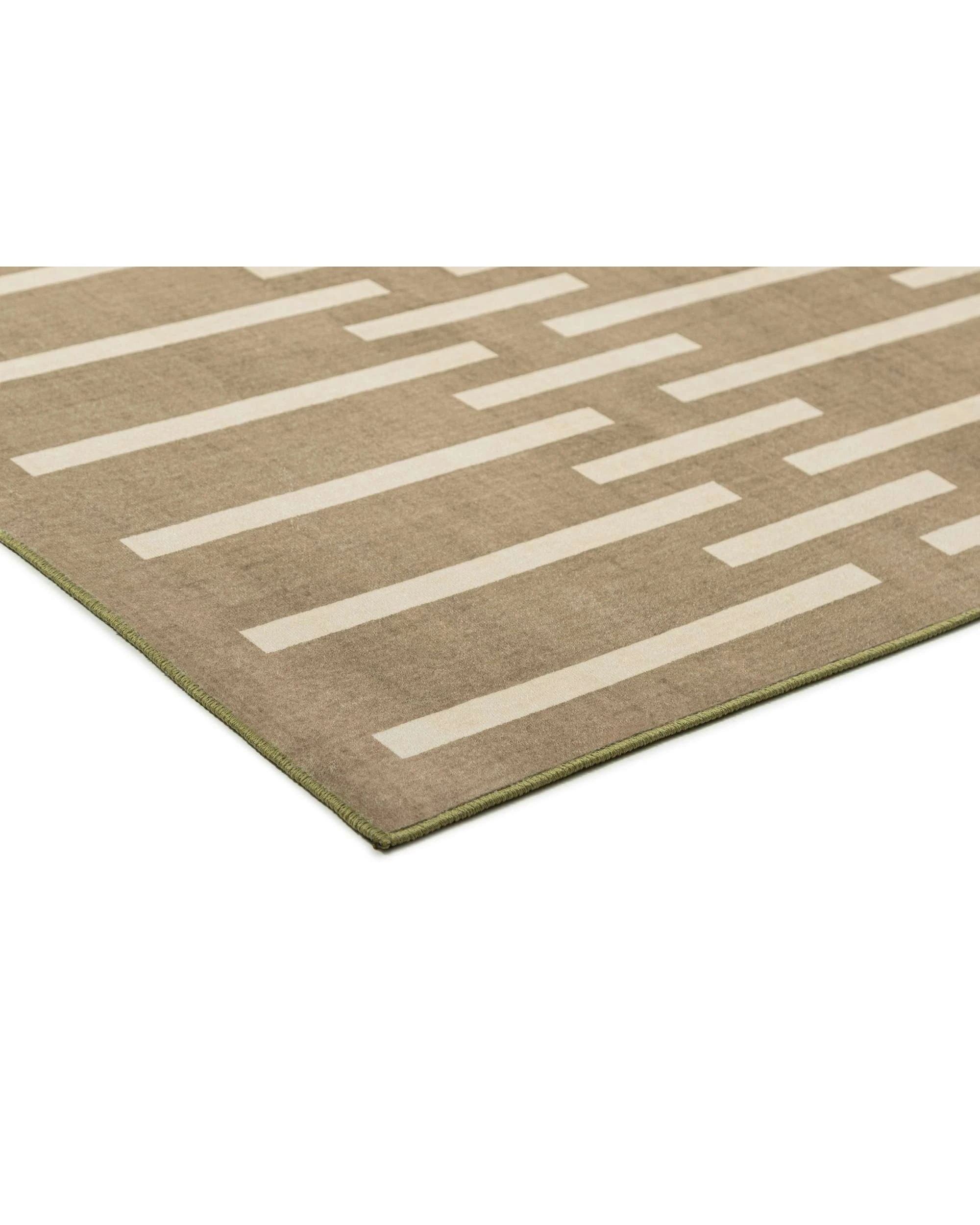 4 Loopsie Brentwood Printed Washable Rug-290cm x 190cm - Green, 4 of 8