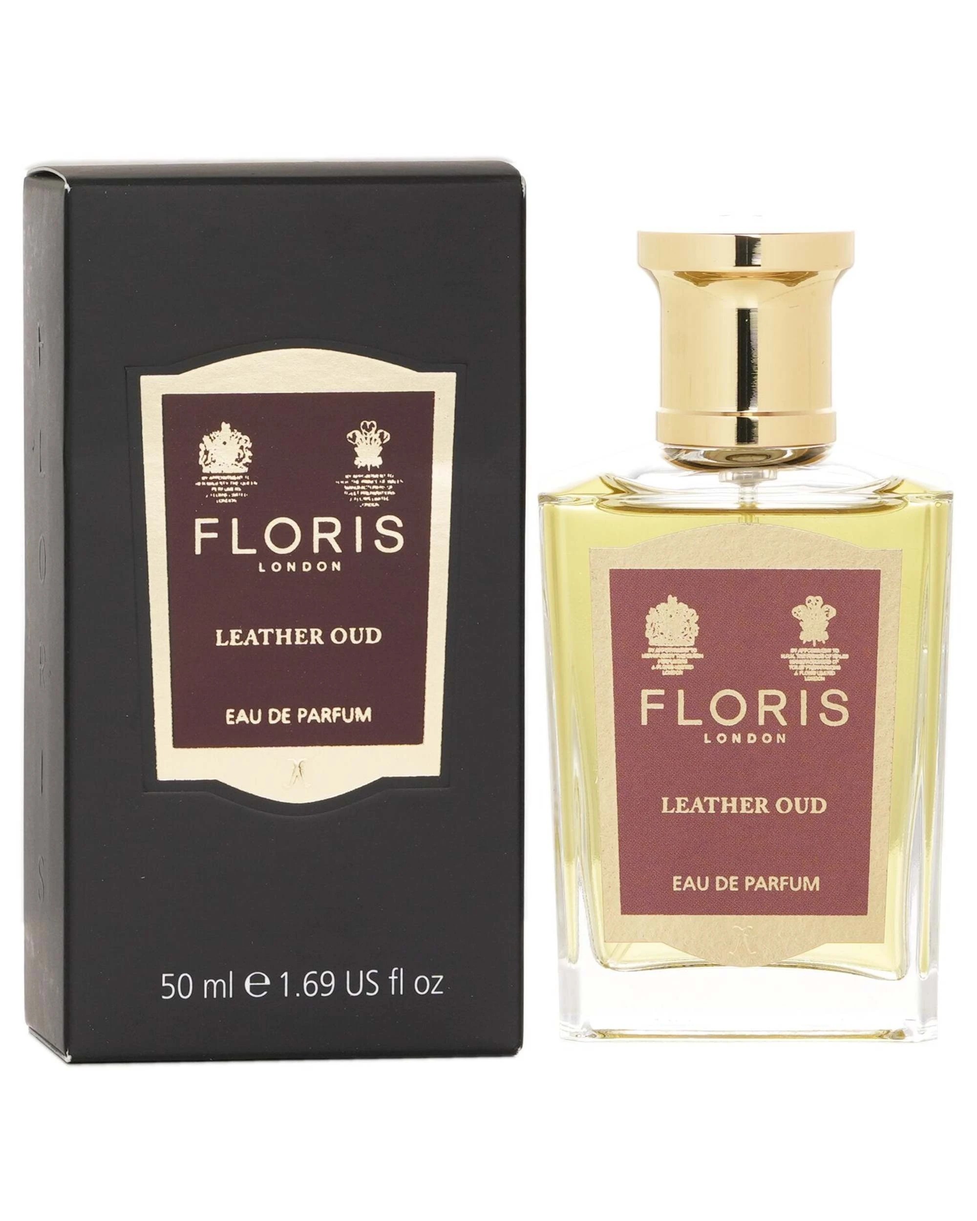 2 Floris Leather Oud Eau De Parfum Spray 50ml/1.69oz, 2 of 3