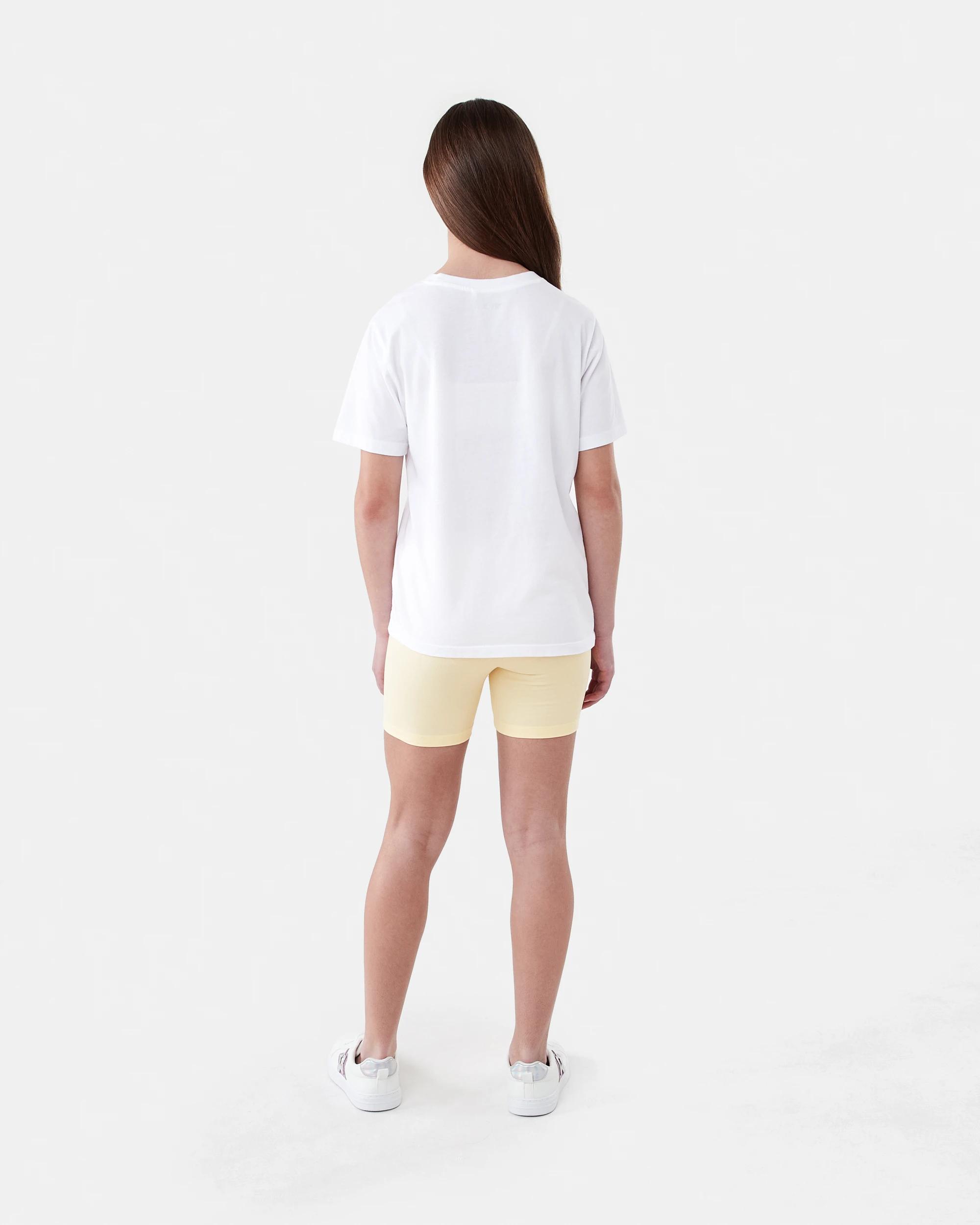 5 Roll Waist Bike Shorts Ylw Butter, 5 of 5