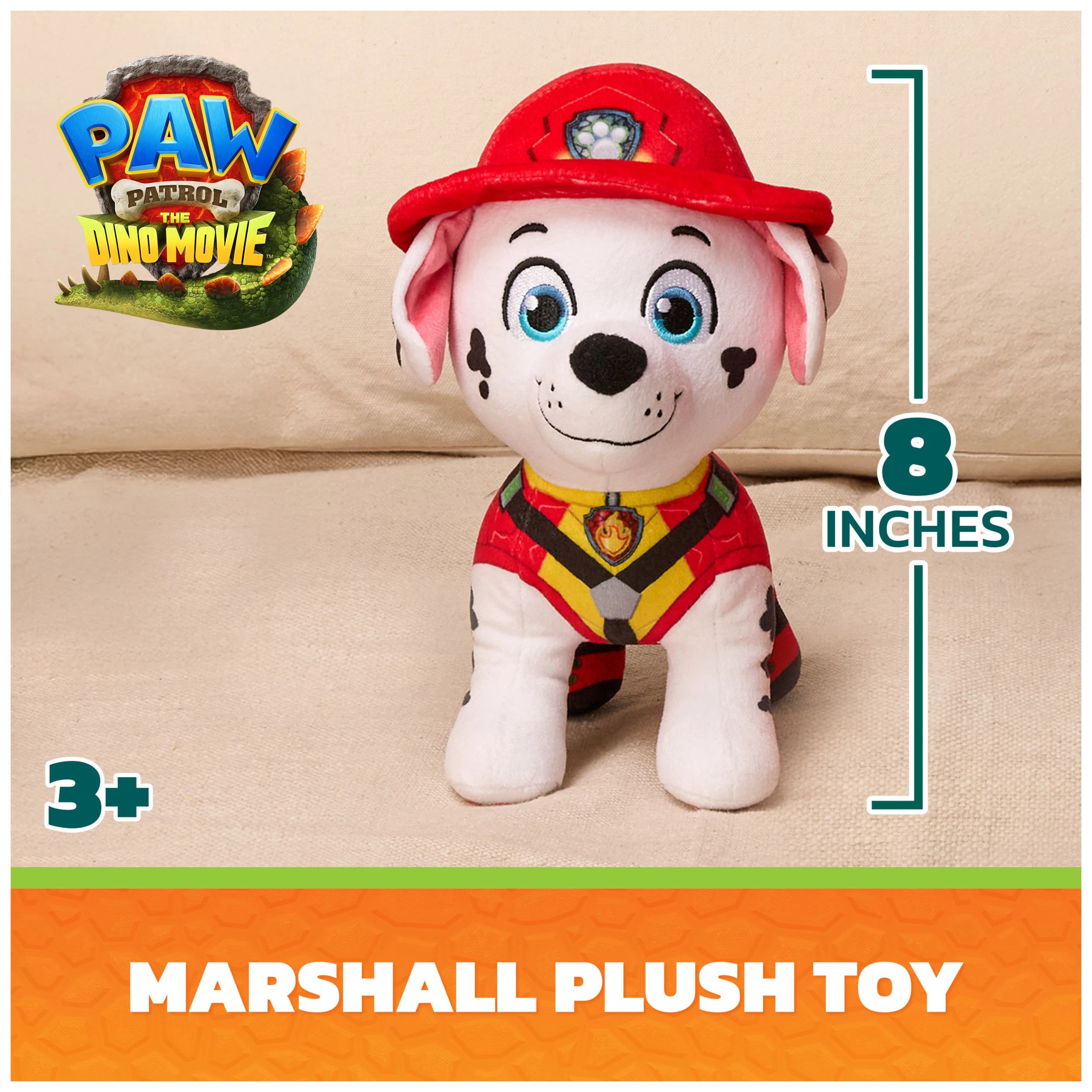 2 Paw Patrol: The Dino Movie Plush - Assorted - Multi, 2 of 8