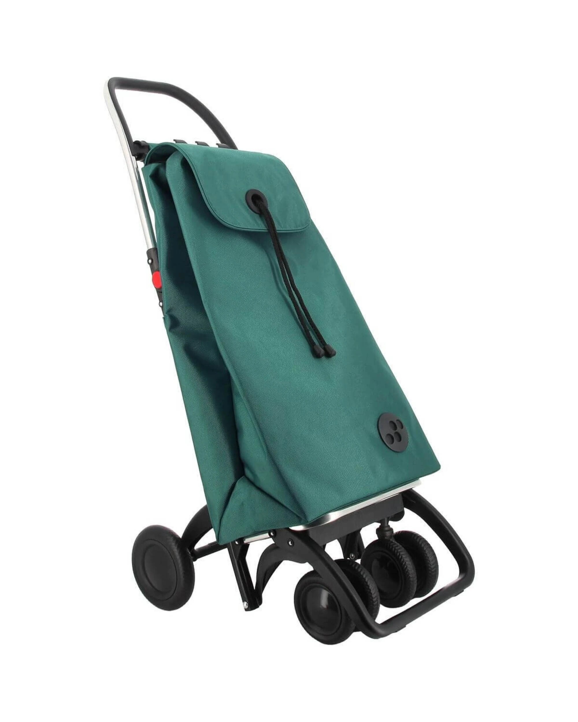 5 Rolser IMax MF 4 Wheel 2 Swivelling Trolley Green, 5 of 5