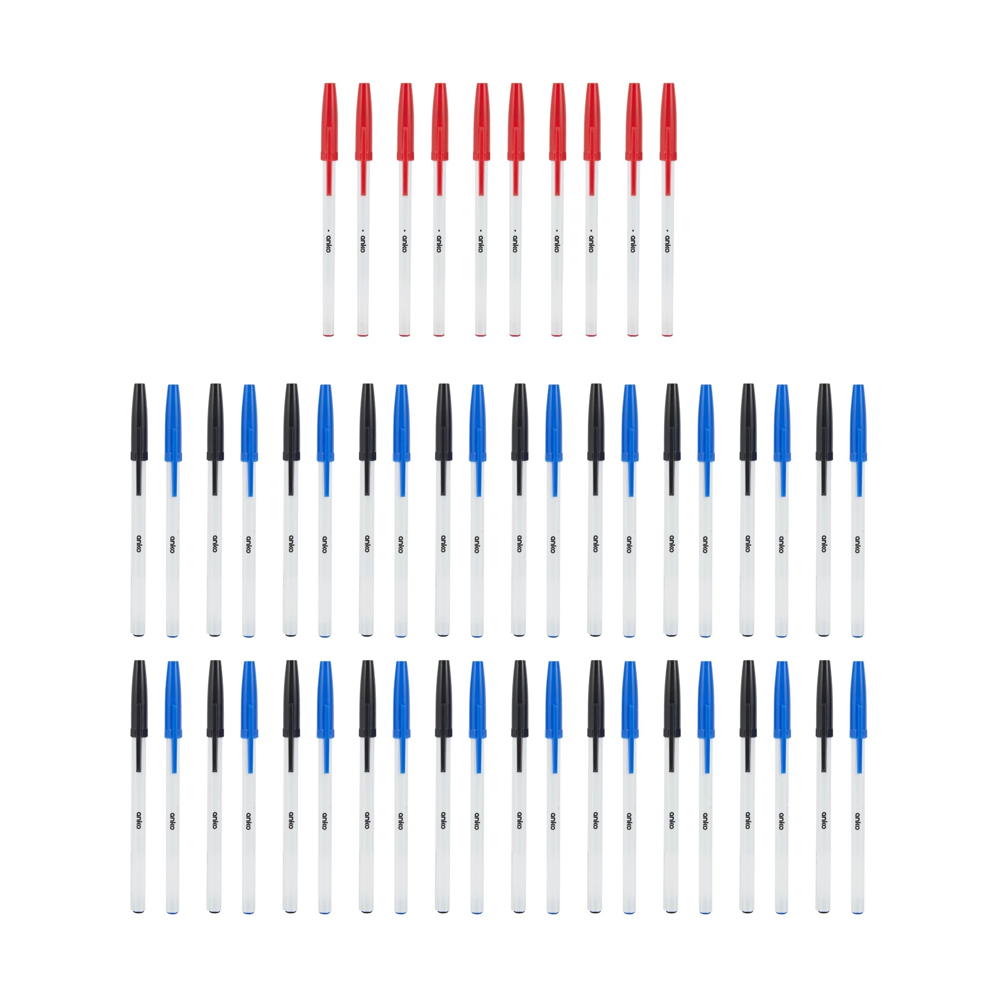 2 50 Pack Ballpoint Pens, 2 of 4