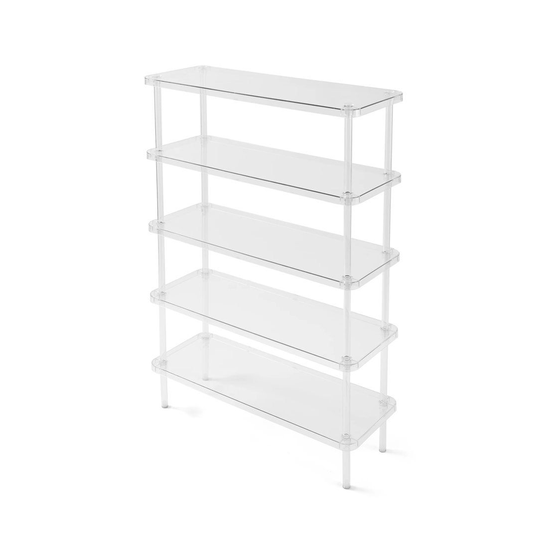 3 5 Tier Clear Shoe Rack - Clear, 3 of 7