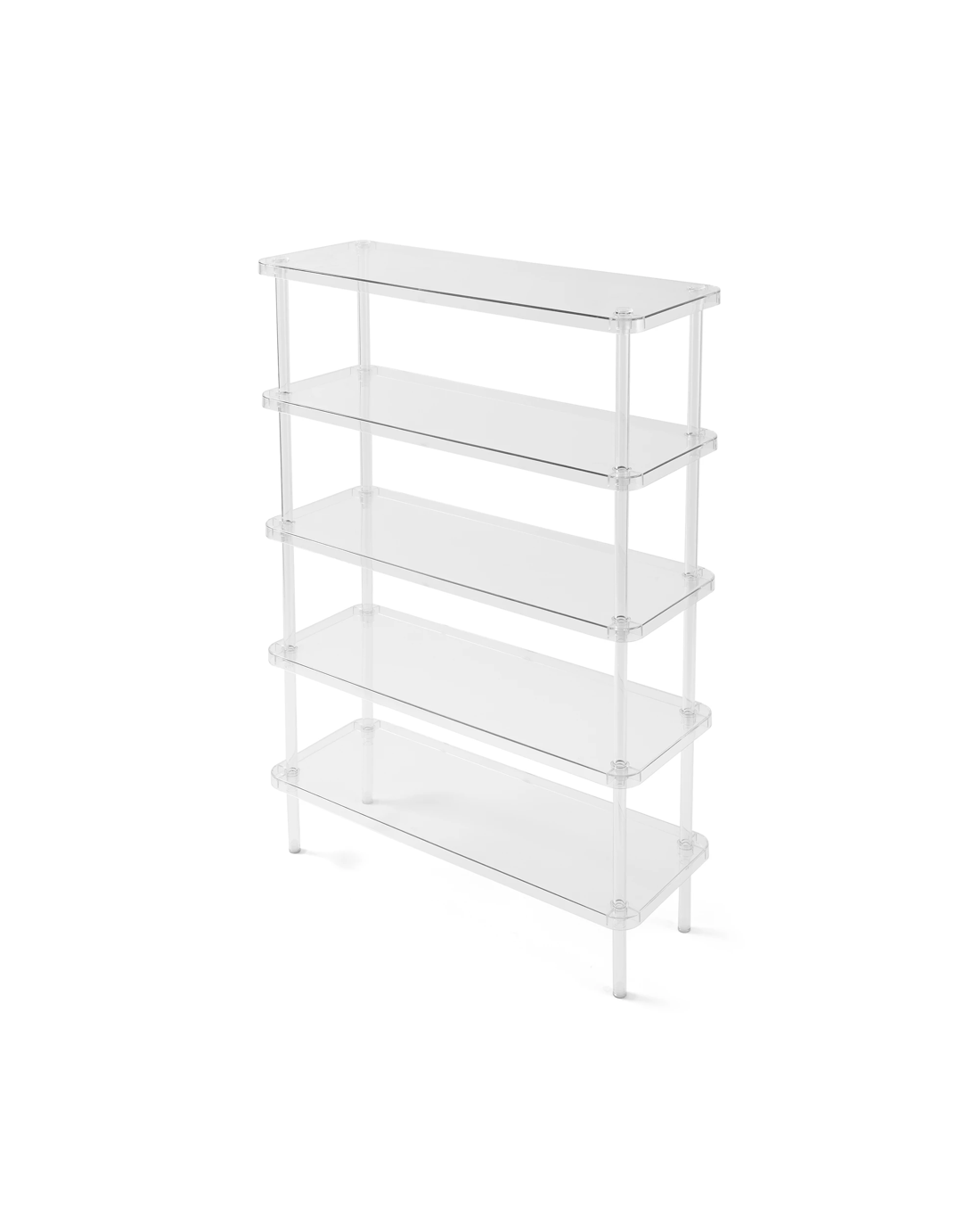 3 5 Tier Clear Shoe Rack - Clear, 3 of 7