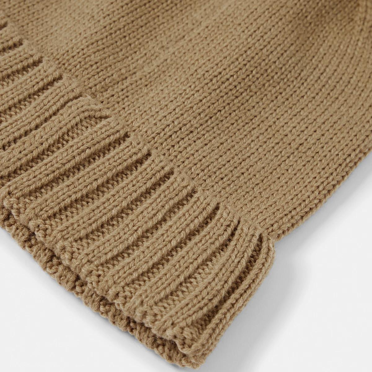 3 Basic Pom Pom Beanie Sandstone, 3 of 6