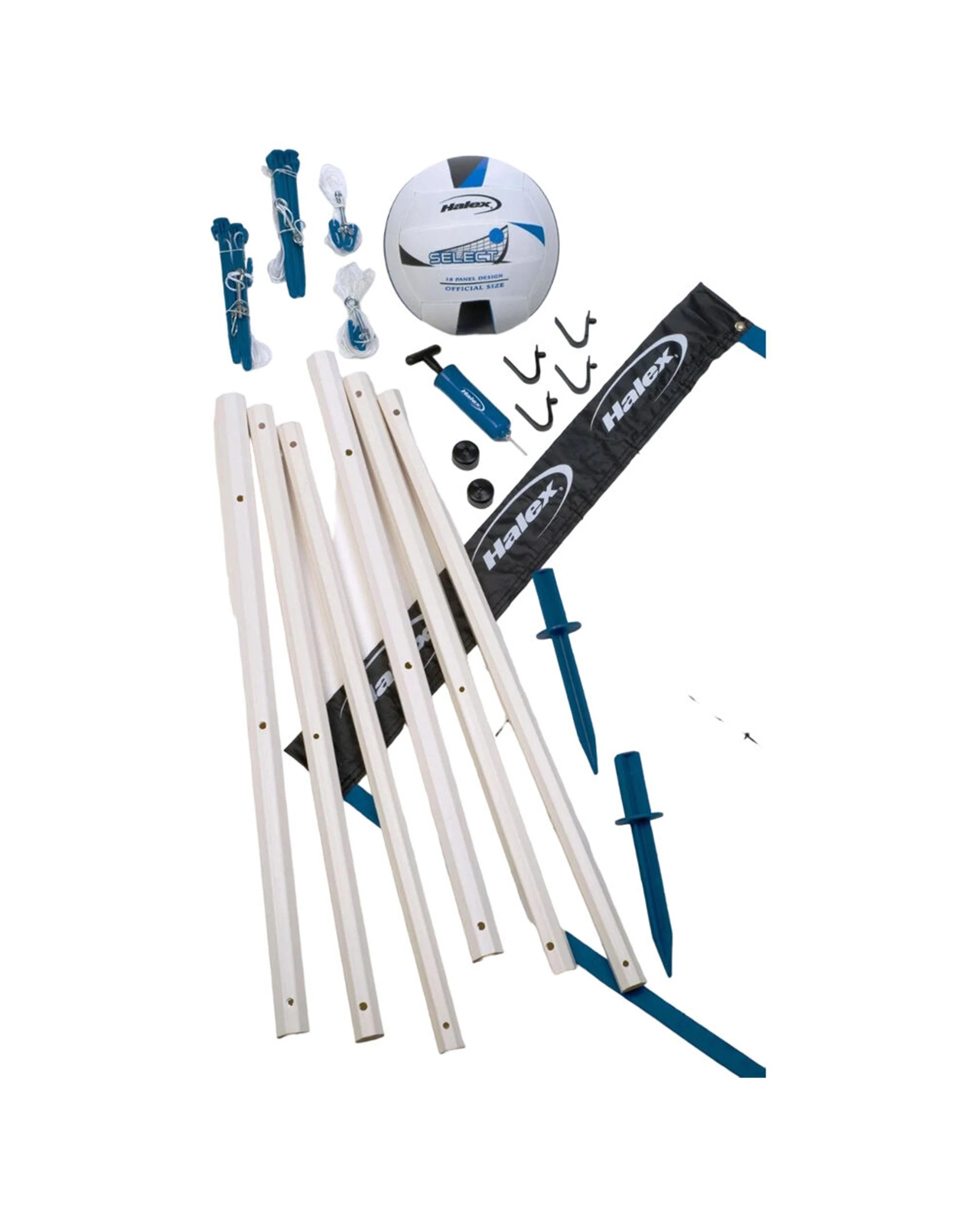 2 Regent Backyard & Beach Volleyball All in One Playing Set With Adjustable - Black, 2 of 2