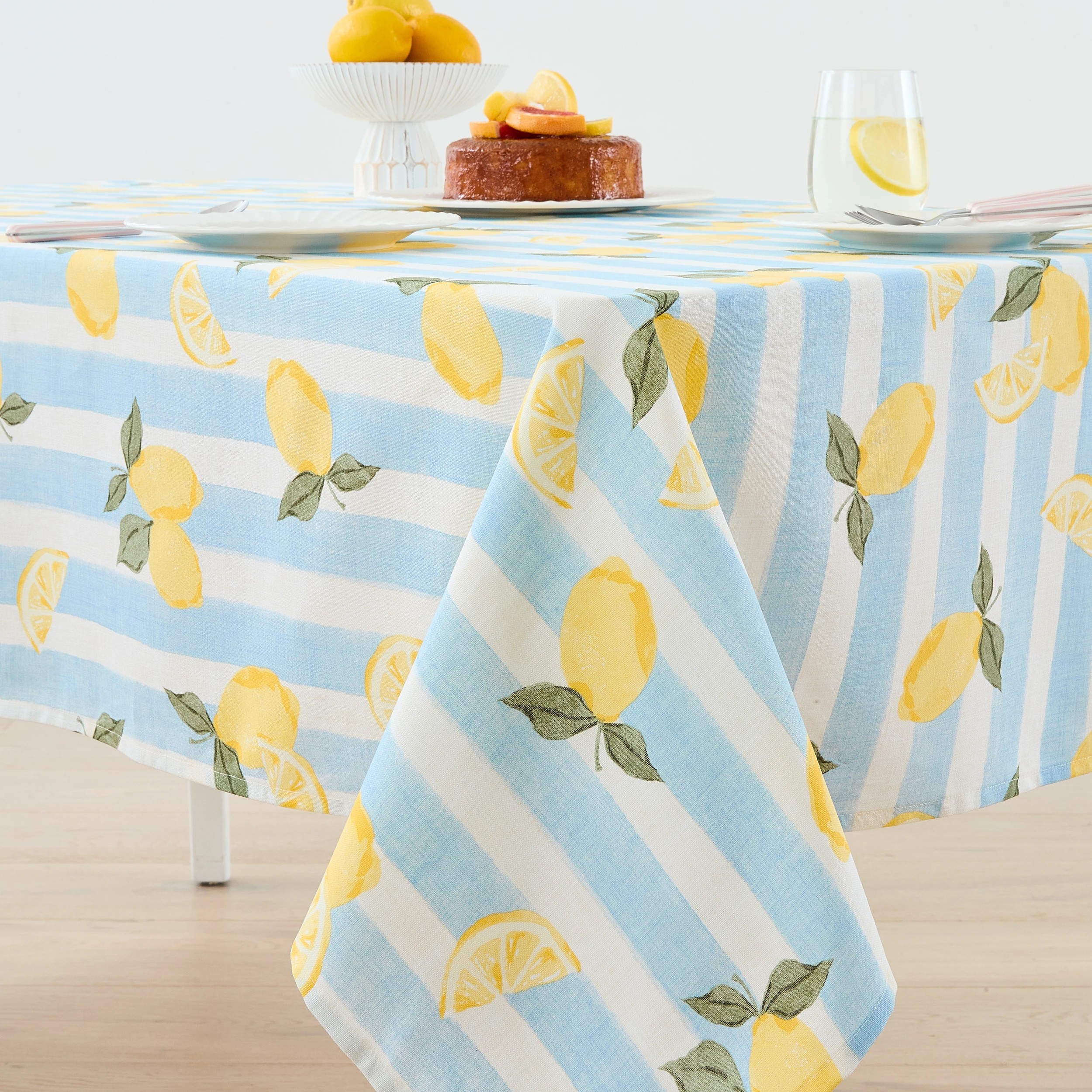 1 Lemon Tablecloth, 1 of 4