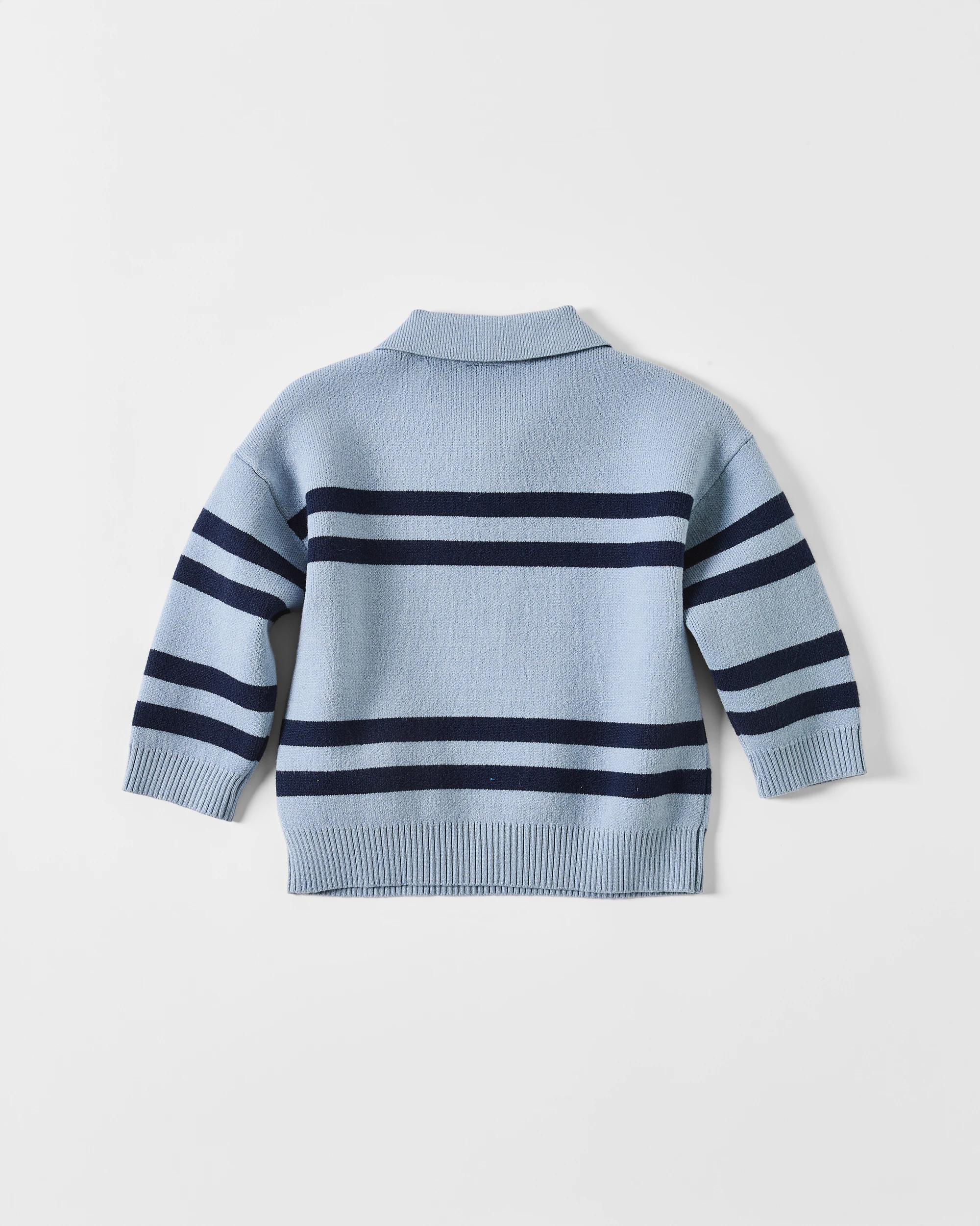 2 Rugby Knit Bl Rg Stp, 2 of 3