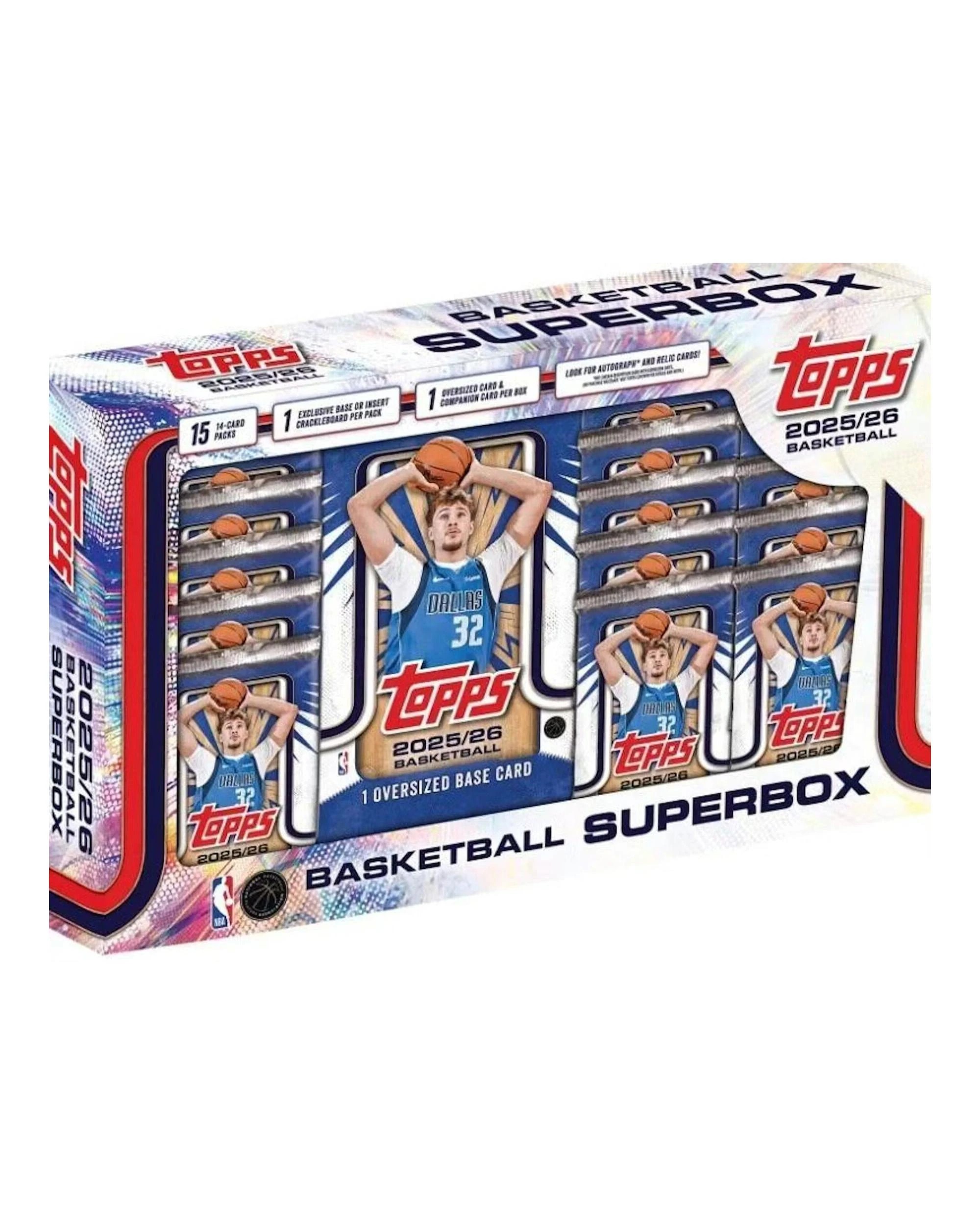 1 Topps 2025/2026 NBA Basketball Super Box, 1 of 1