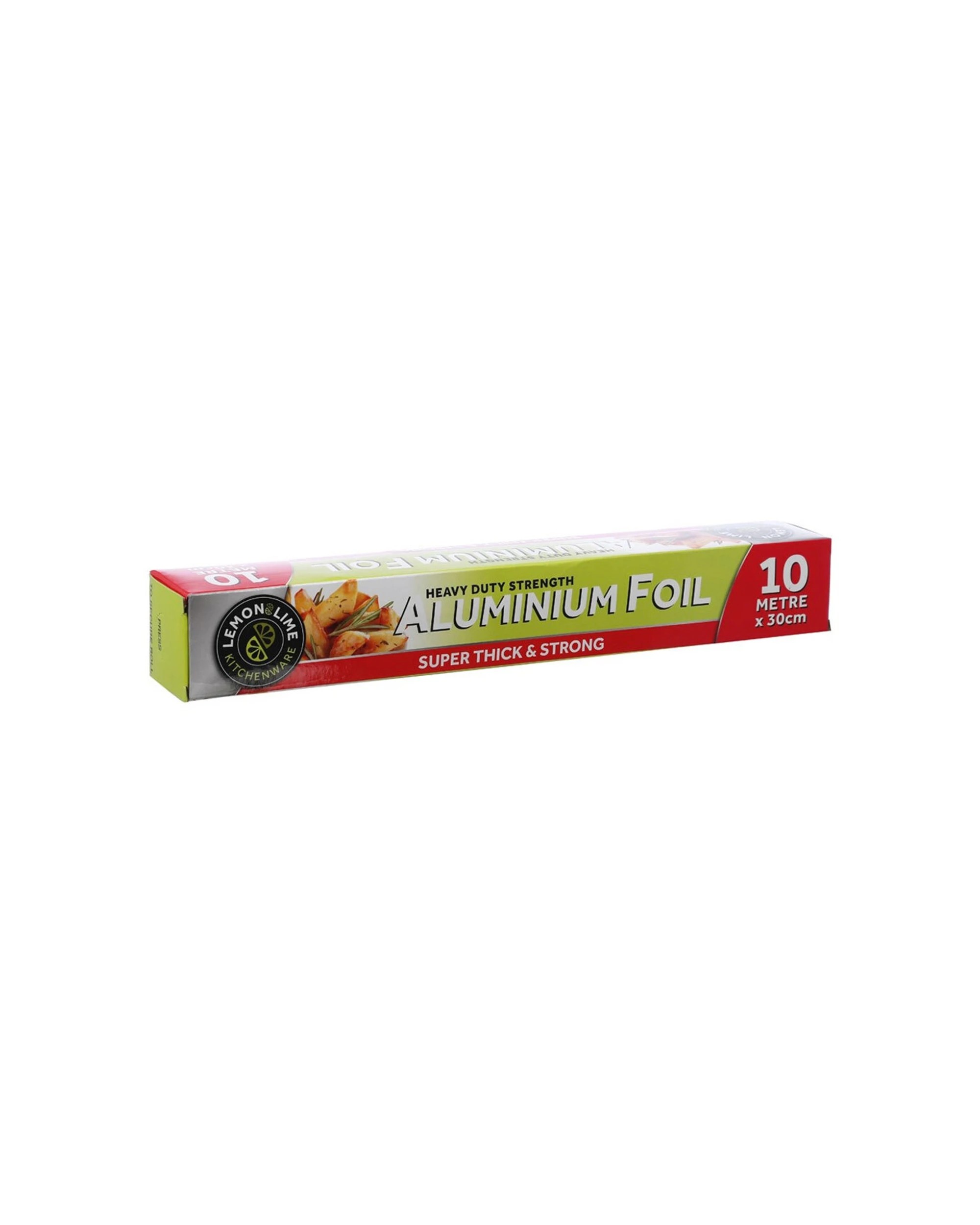 2 Lemon & Lime 10PK 10m Heavy Duty Aluminium Foil Easy Dispense Quality - Metallic, 2 of 2
