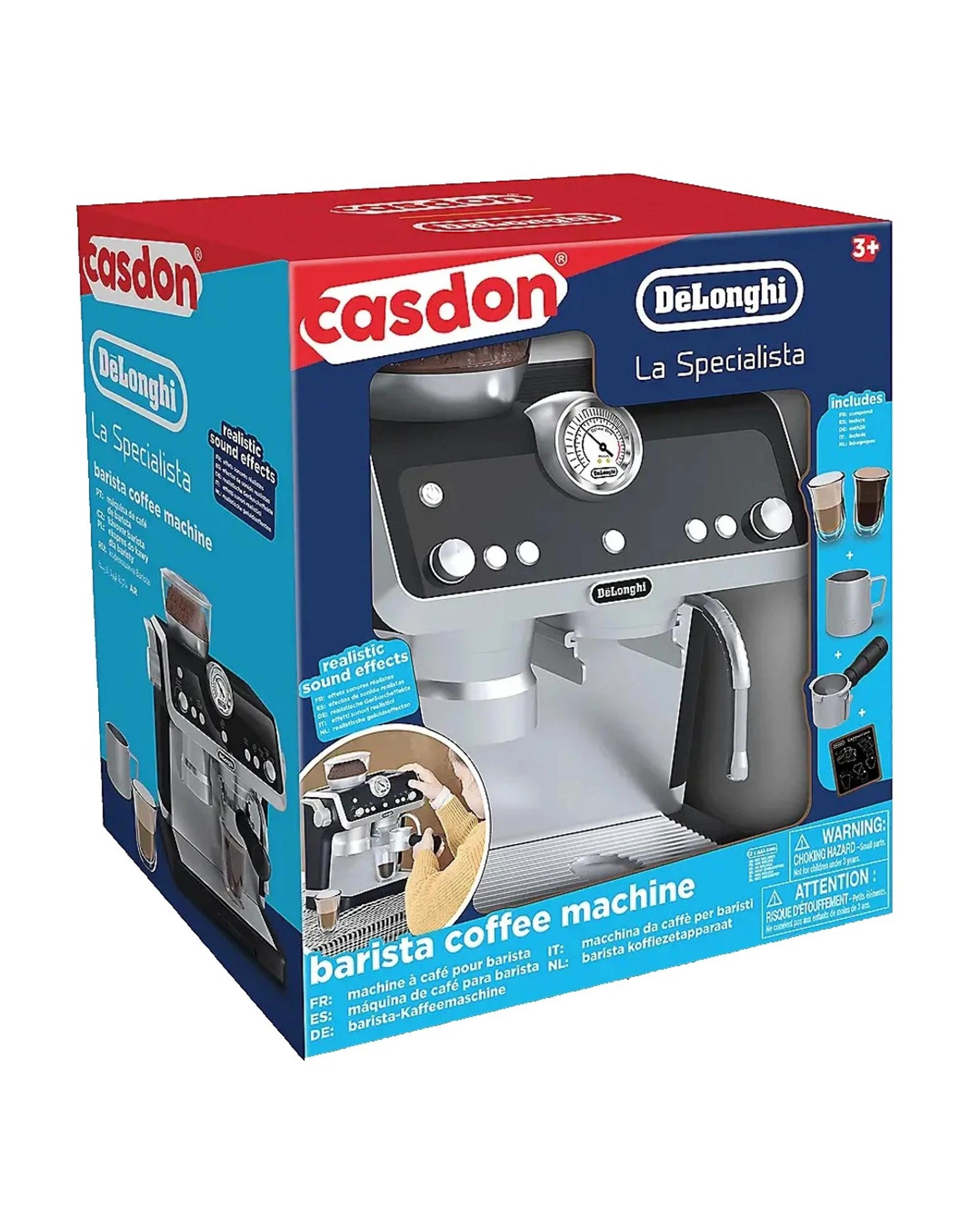 1 Casdon Kids DeLonghi LaSpecialista Barista Coffee Machine, 1 of 9