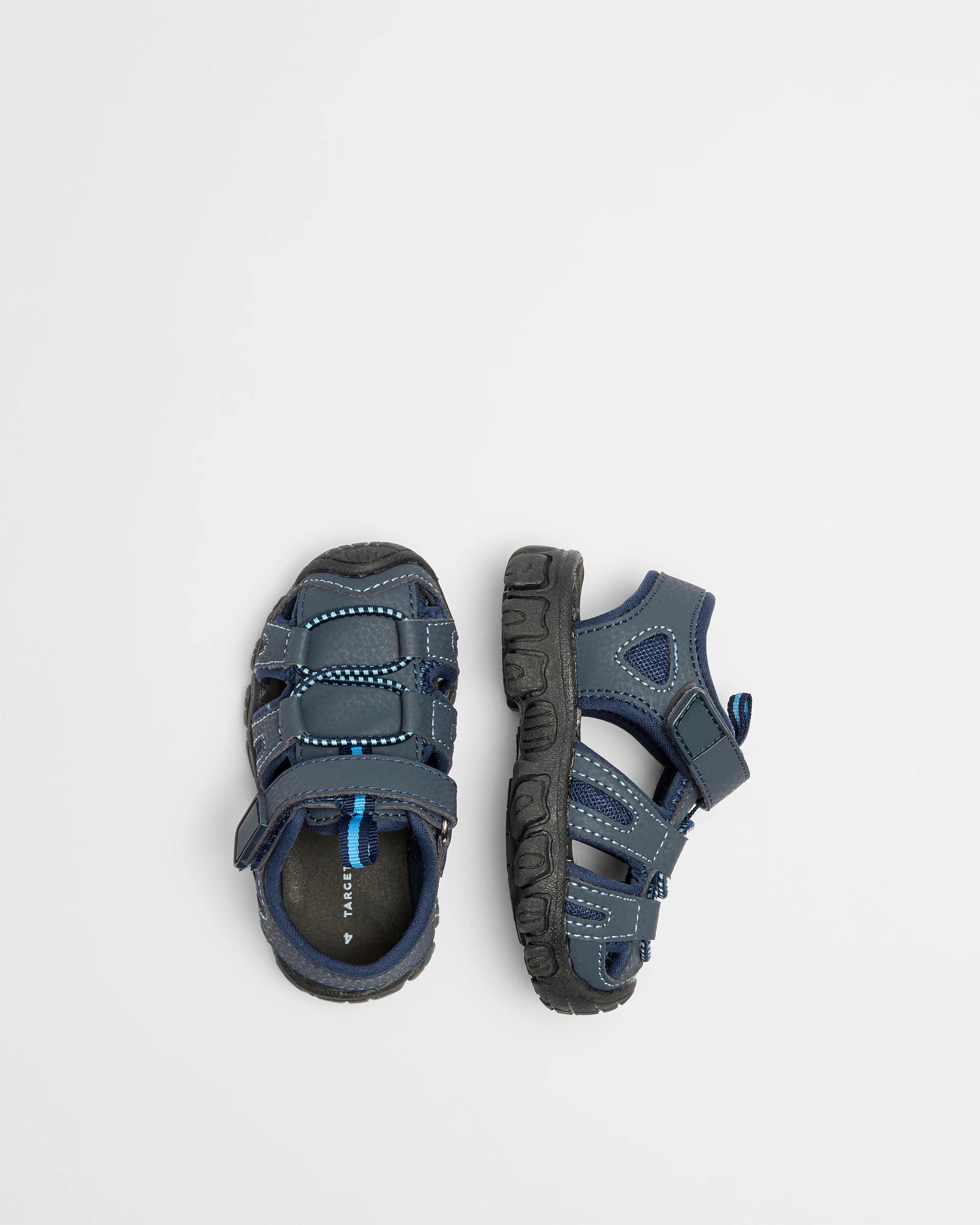 3 Target Baby Boys Bump Toe Sandal NAVY, 3 of 3