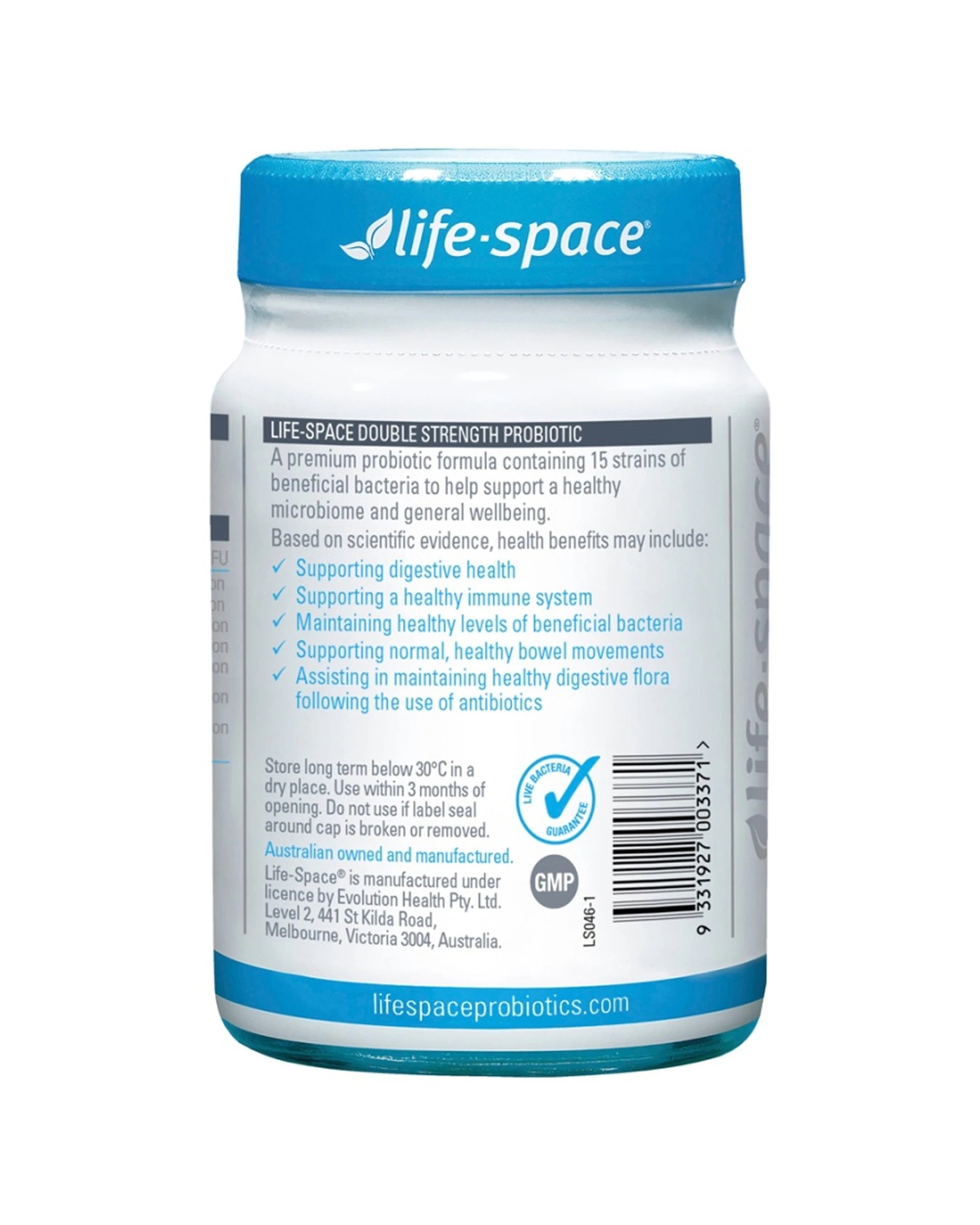 3 Life-Space 30pc Double Strength Probiotic 64 Billion Capsules Supplement, 3 of 3