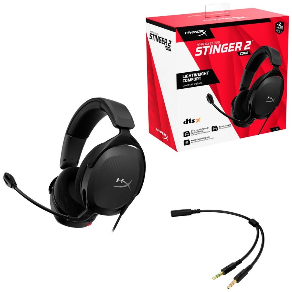 10 HyperX Cloud Stinger 2 Core Headset Black, 10 of 10