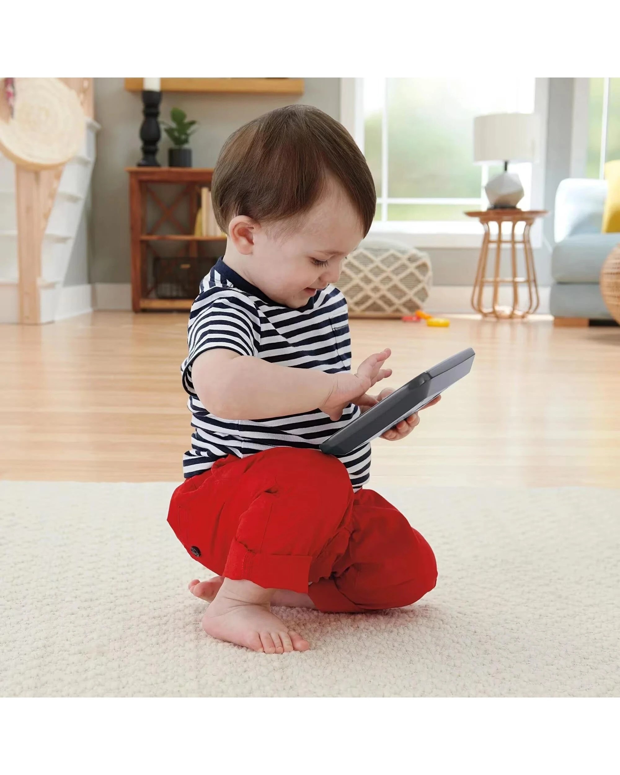 5 Fisher-Price Laugh and Learn Smart Stages Tablet - Grey, 5 of 6