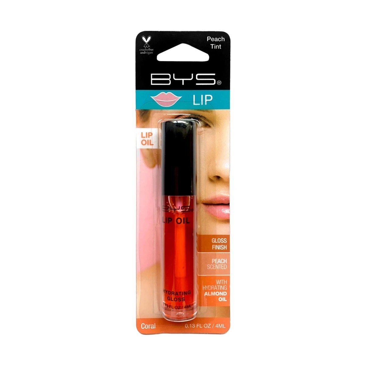 1 BYS Hydrating Lip Oil 4ml - Coral, 1 of 1