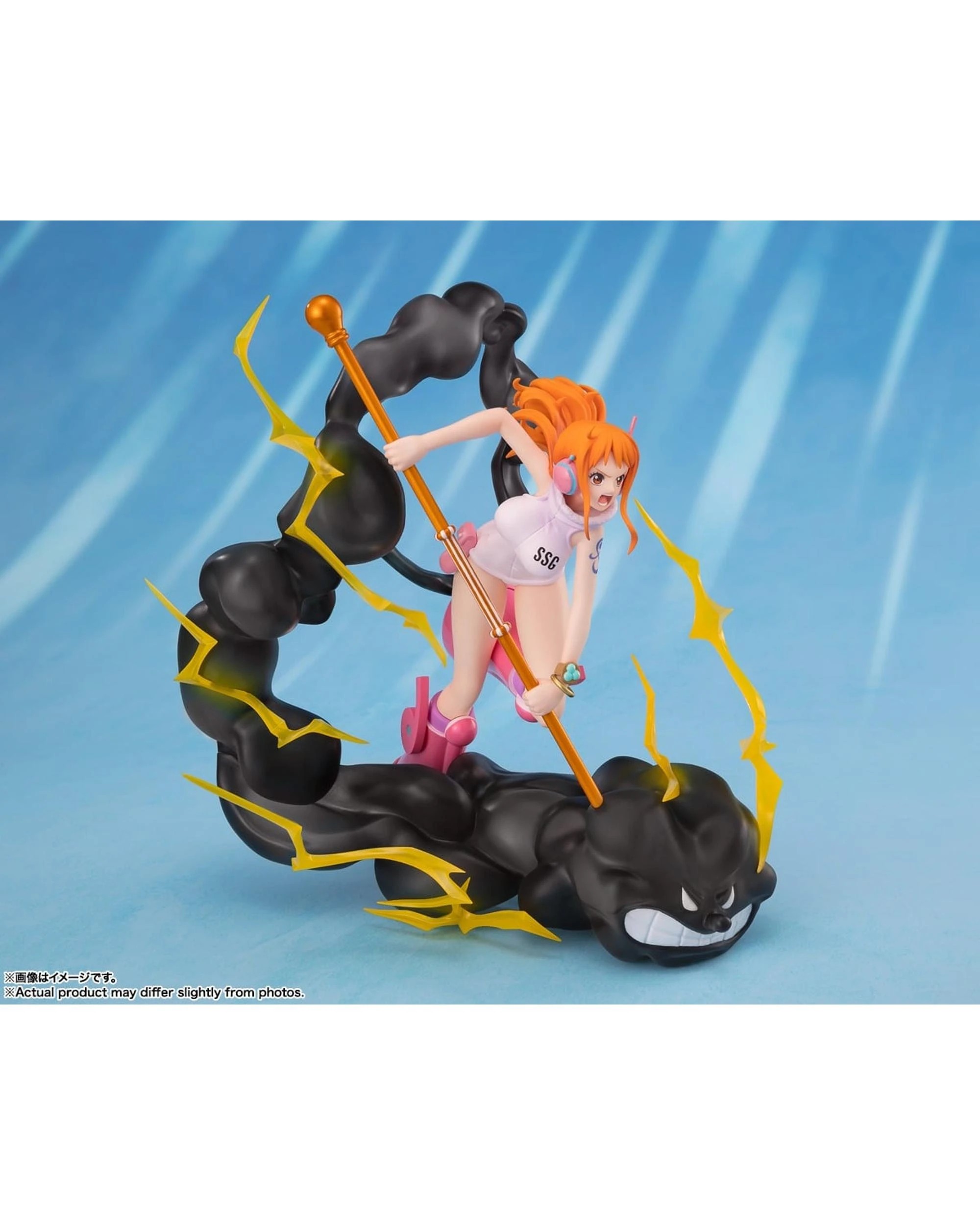 4 Figuarts Zero Extra Battle One Piece Nami Lightning Blast Figure, 4 of 7