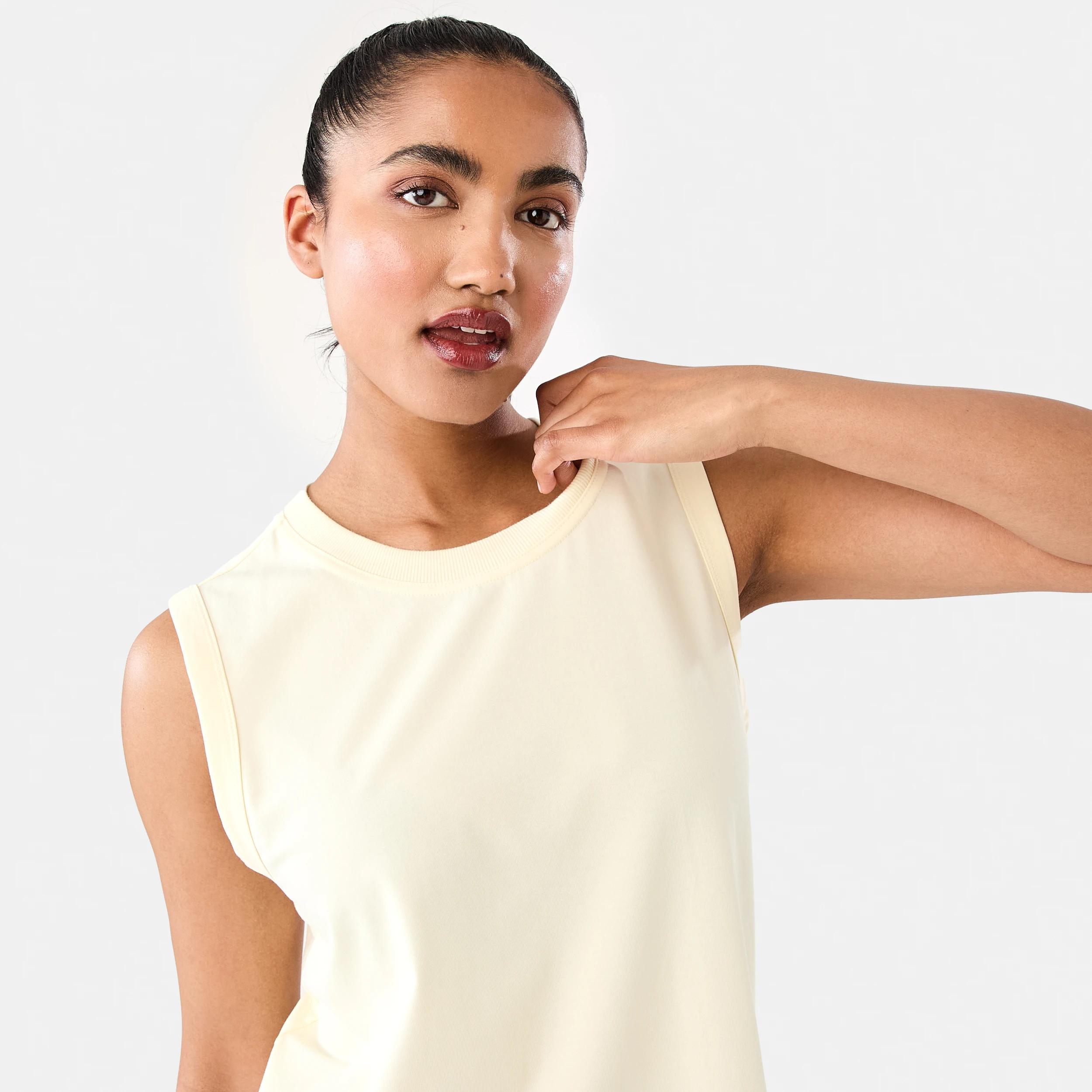 5 Active Womens Muscle Tank Ylw Lemon, 5 of 8