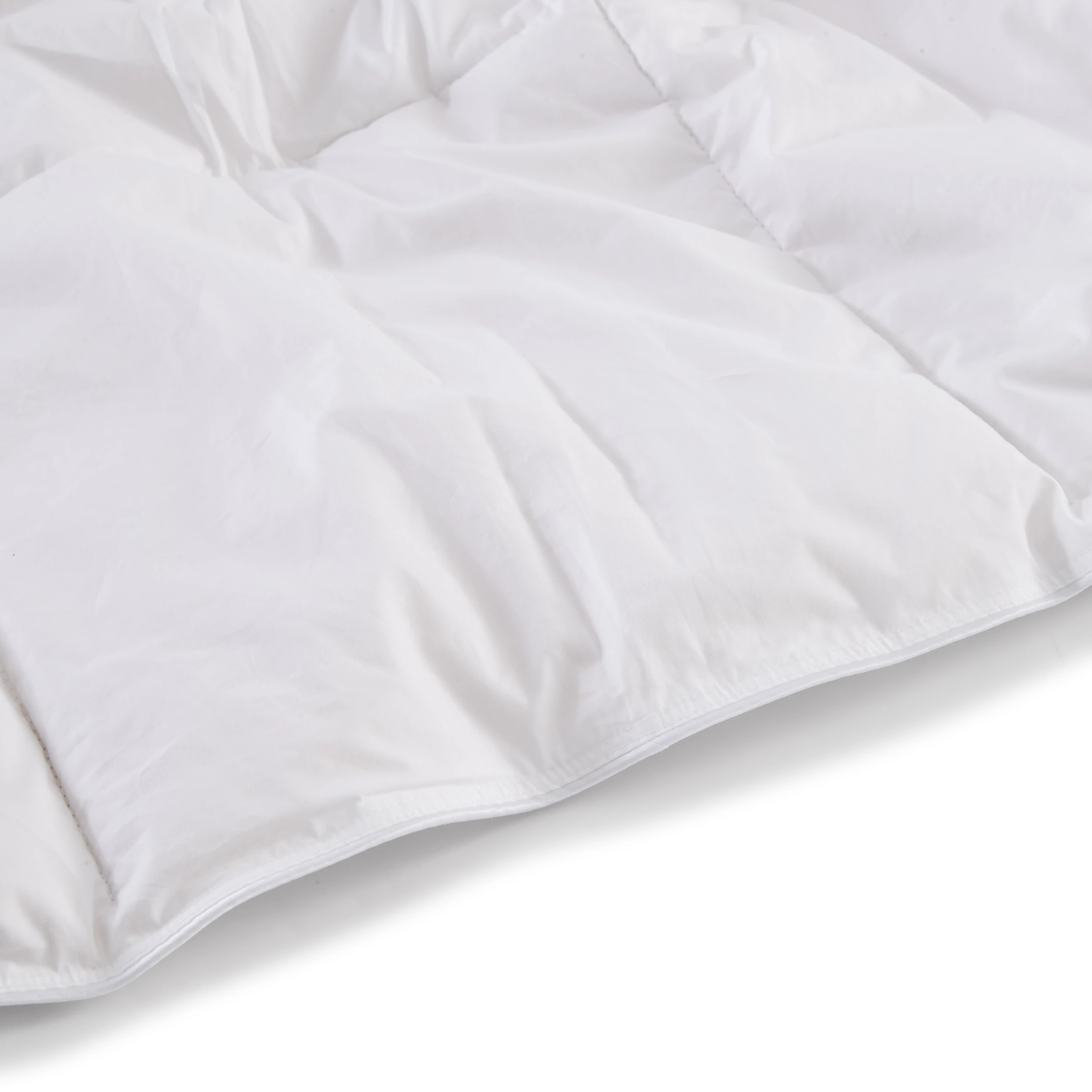 7 Touch of Silk Quilt - King Bed, White, 7 of 8