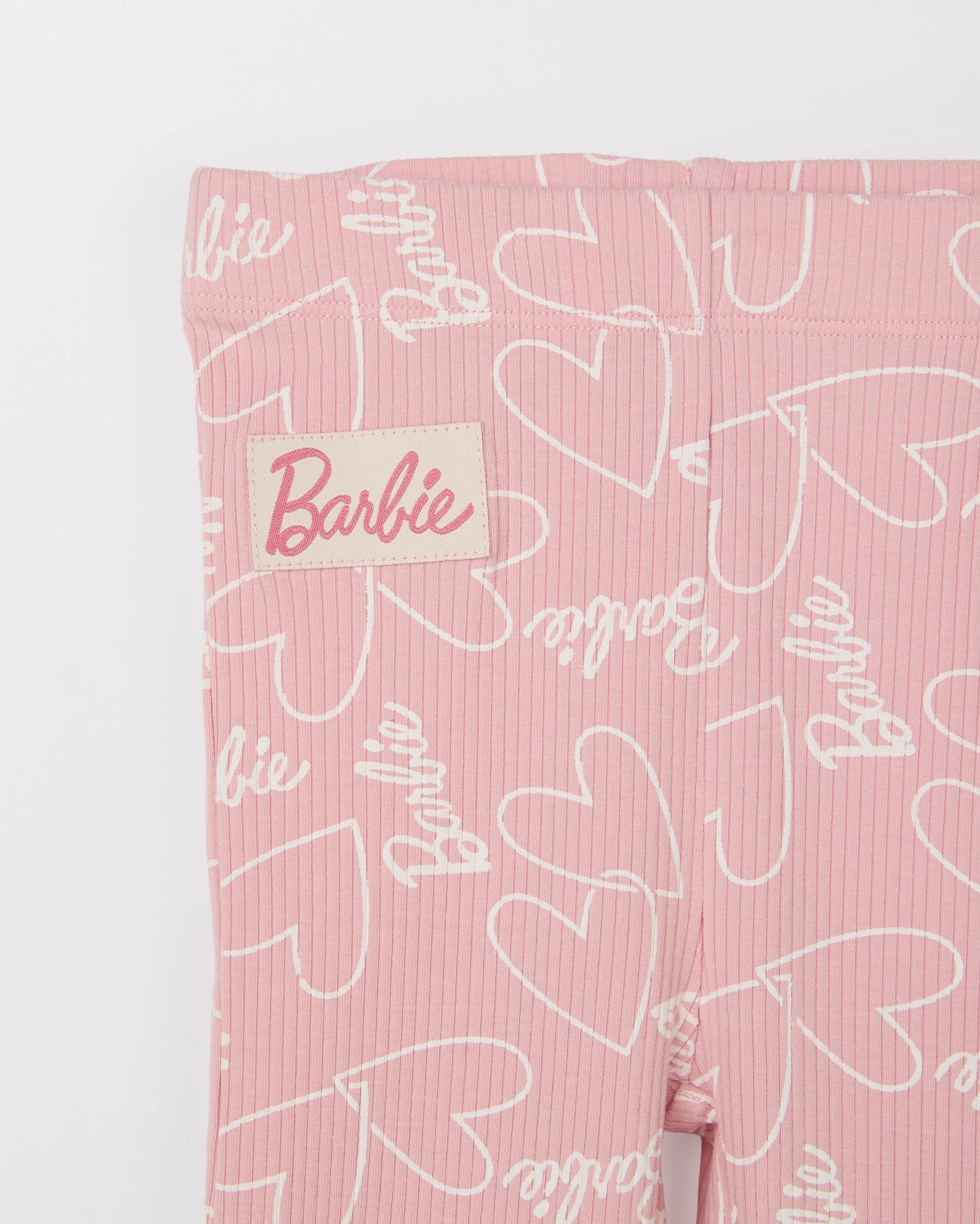 2 Barbie Australian Cotton Leggings PINK, 2 of 2