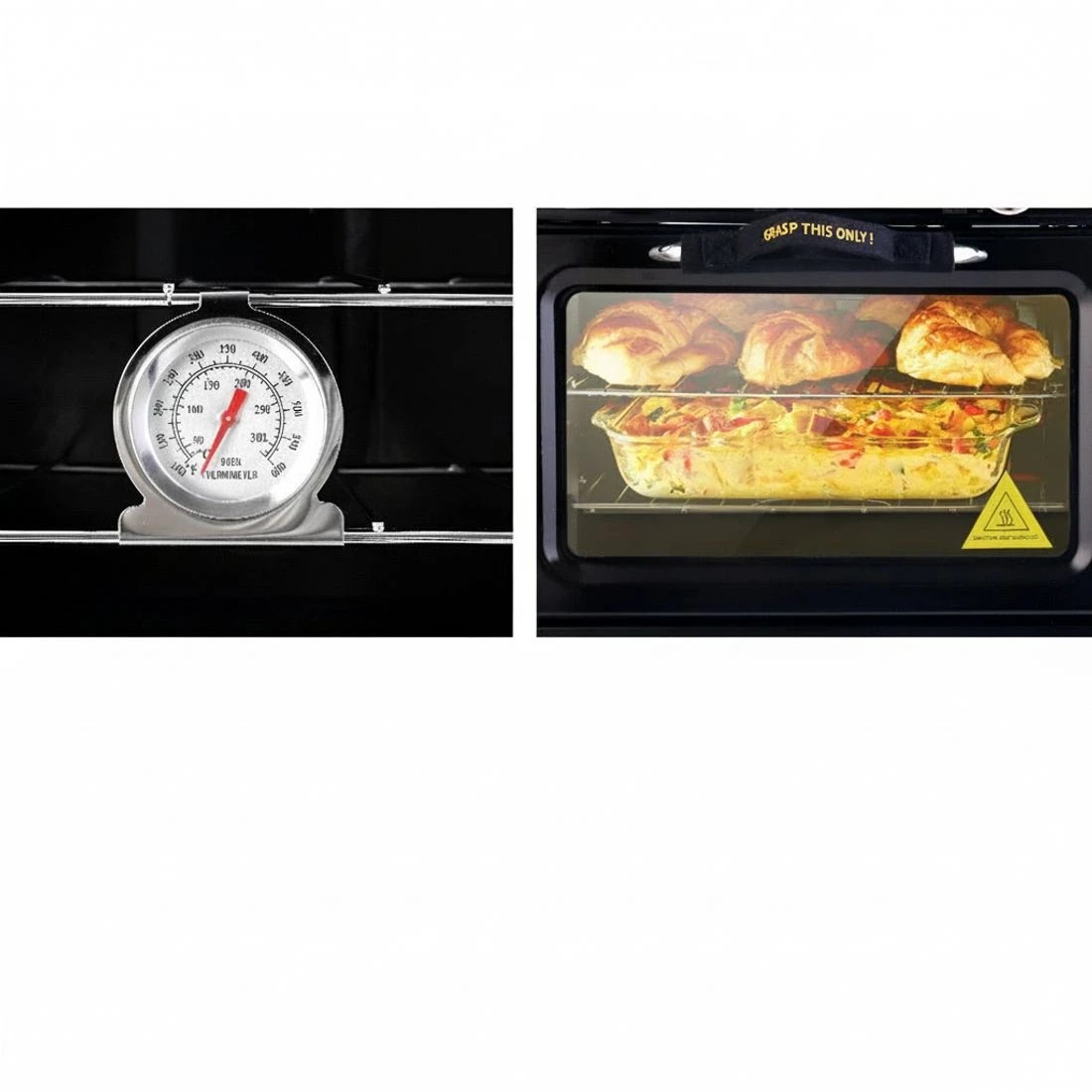 6 Devanti Portable Gas Oven LPG - Silver, 6 of 9