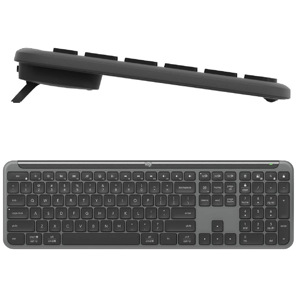 5 Logitech MK950 Wireless Keyboard and Mouse Combo Graphite, 5 of 7