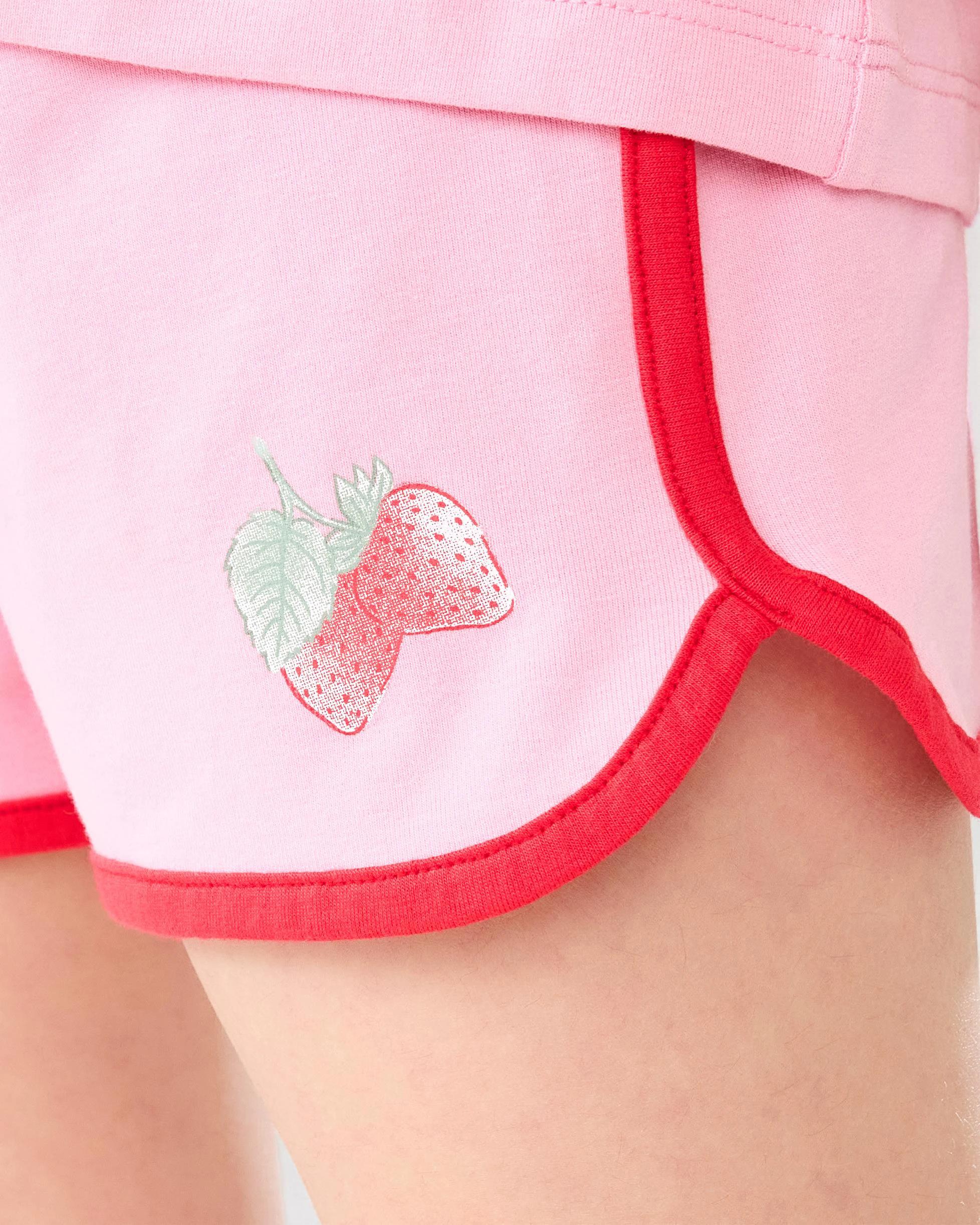 6 Short Sleeve Lounge Pyjama Set Pnk Jam, 6 of 9