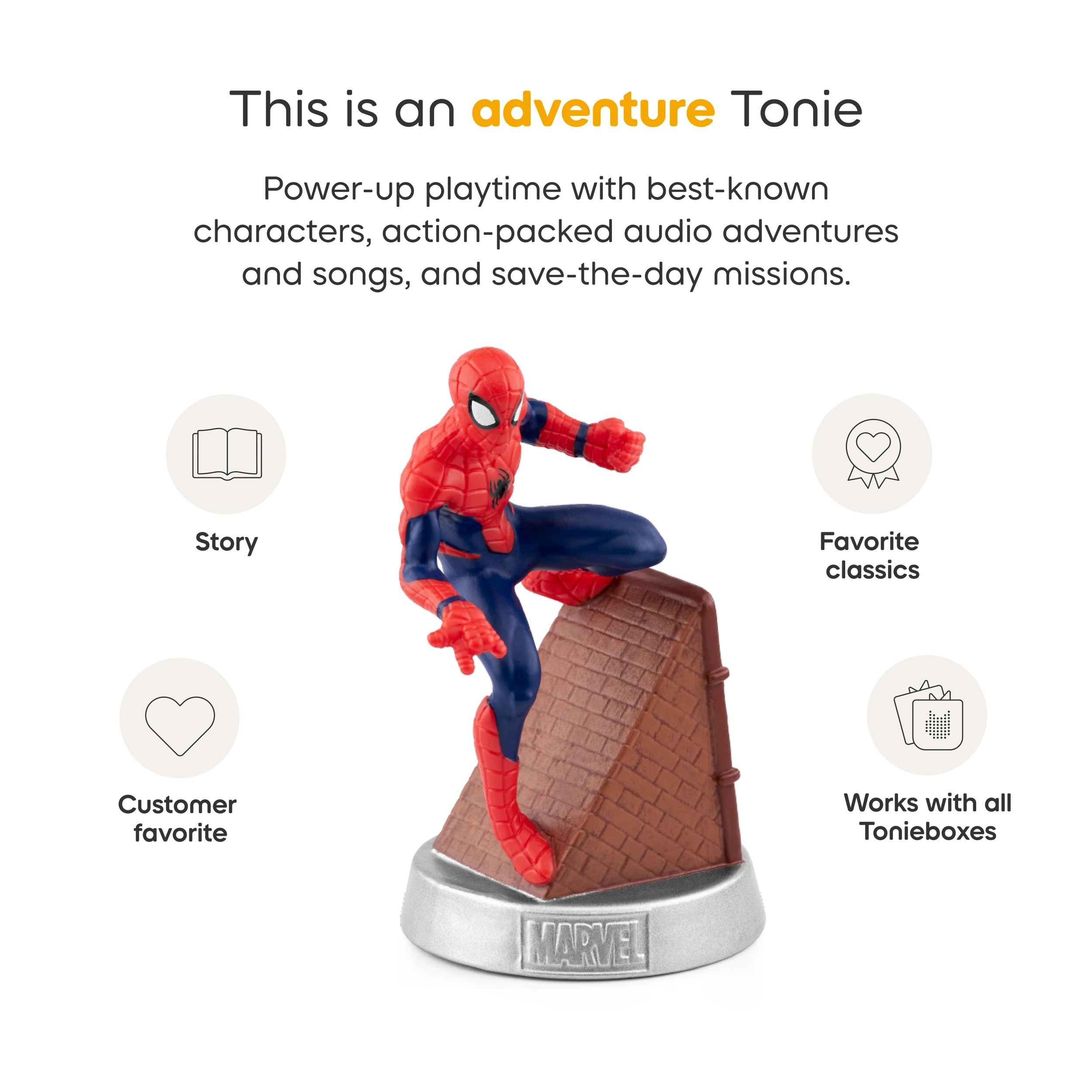 5 Tonies  Spider - Man Tonie Audio Character - Multi, 5 of 7