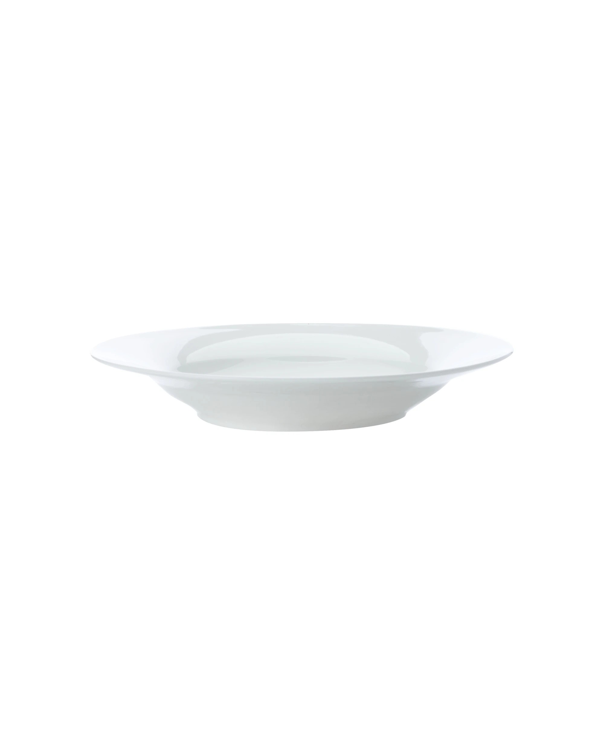 1 Maxwell & Williams Cashmere Rim Soup Bowl Fine Bone China Glossy Finish Oval Shape - White, 1 of 1