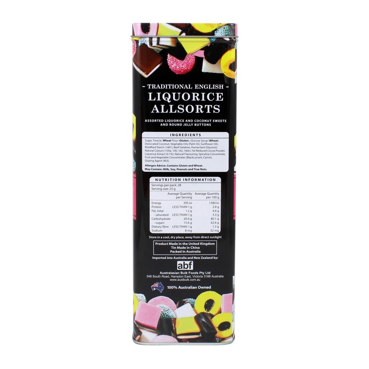 2 Barratt's Traditional English Liquorice Allsorts Gift Tin 700g, 2 of 2