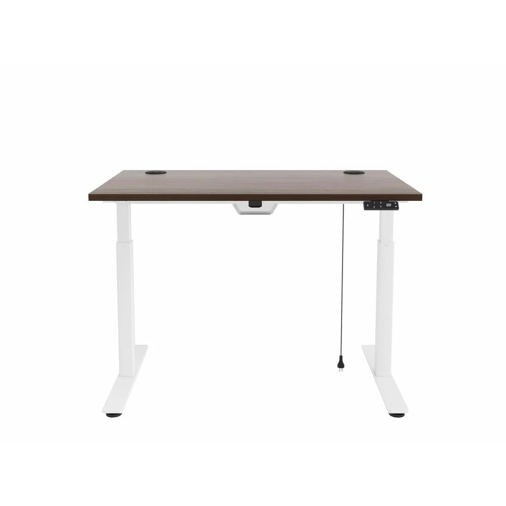 2 Matrix Executive Sit Stand Electric Desk 1200mm Walnut Desks, Tables and Workstations, 2 of 7
