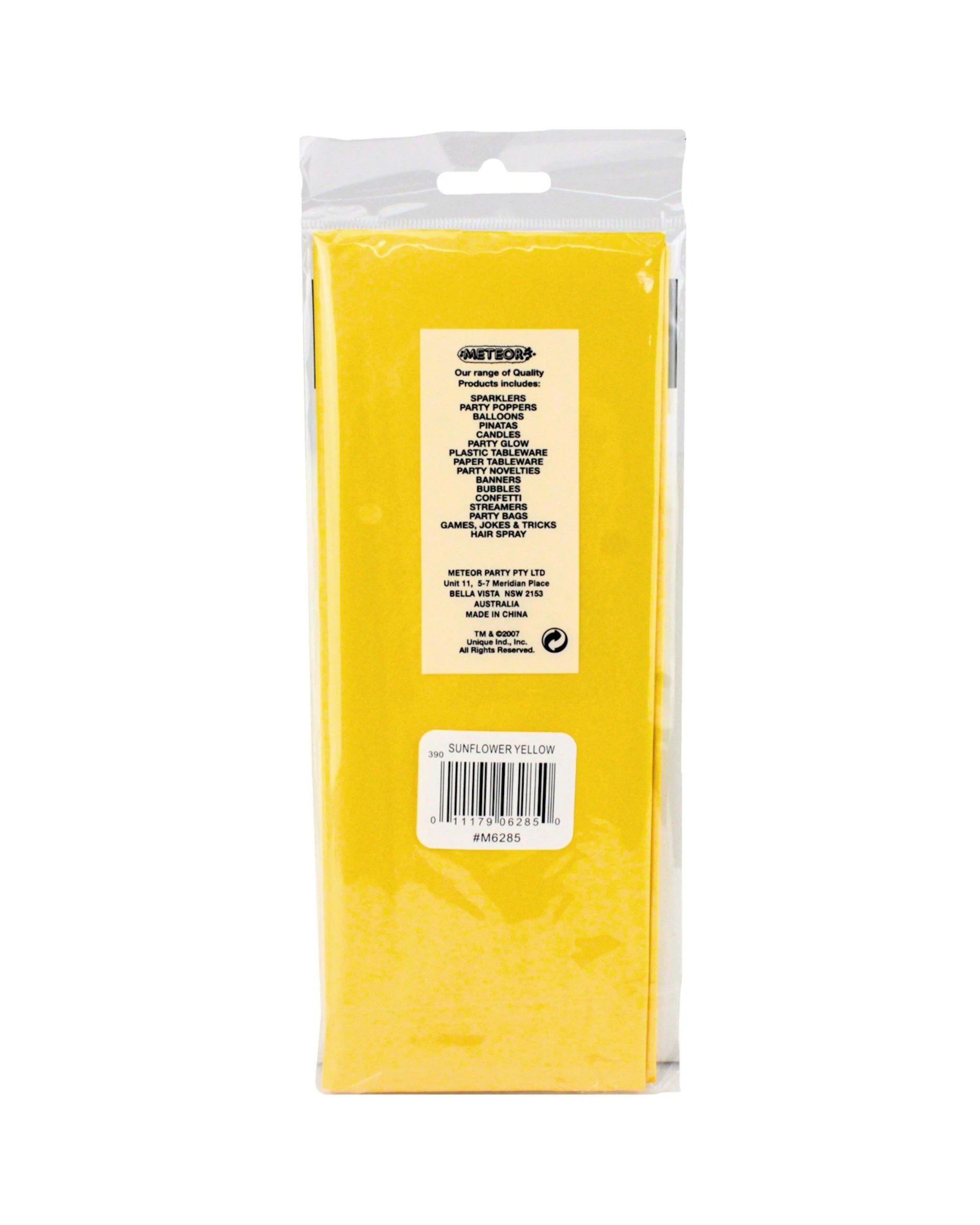 2 Unique Sunflower Tissue Paper 10 Sheets - Yellow, 2 of 2