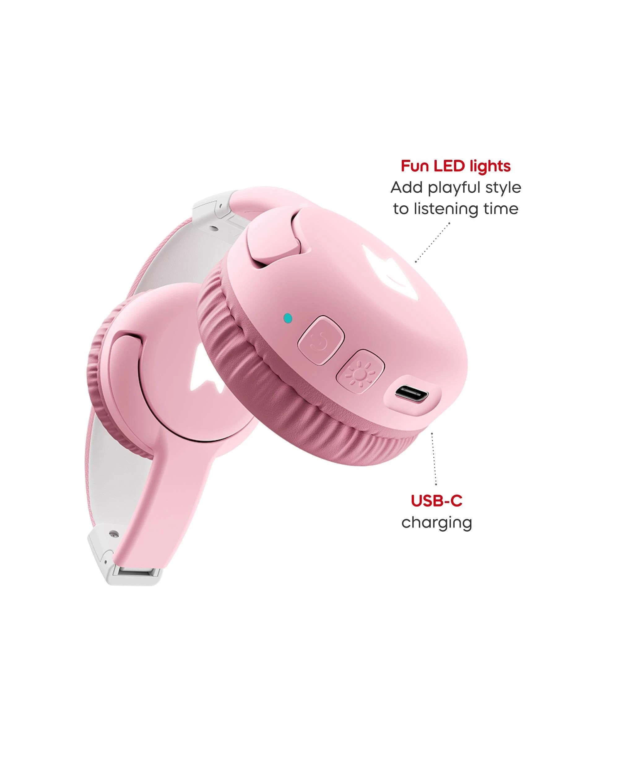 6 Tonies® Bluetooth Headphones - Cloud - Pink, 6 of 7